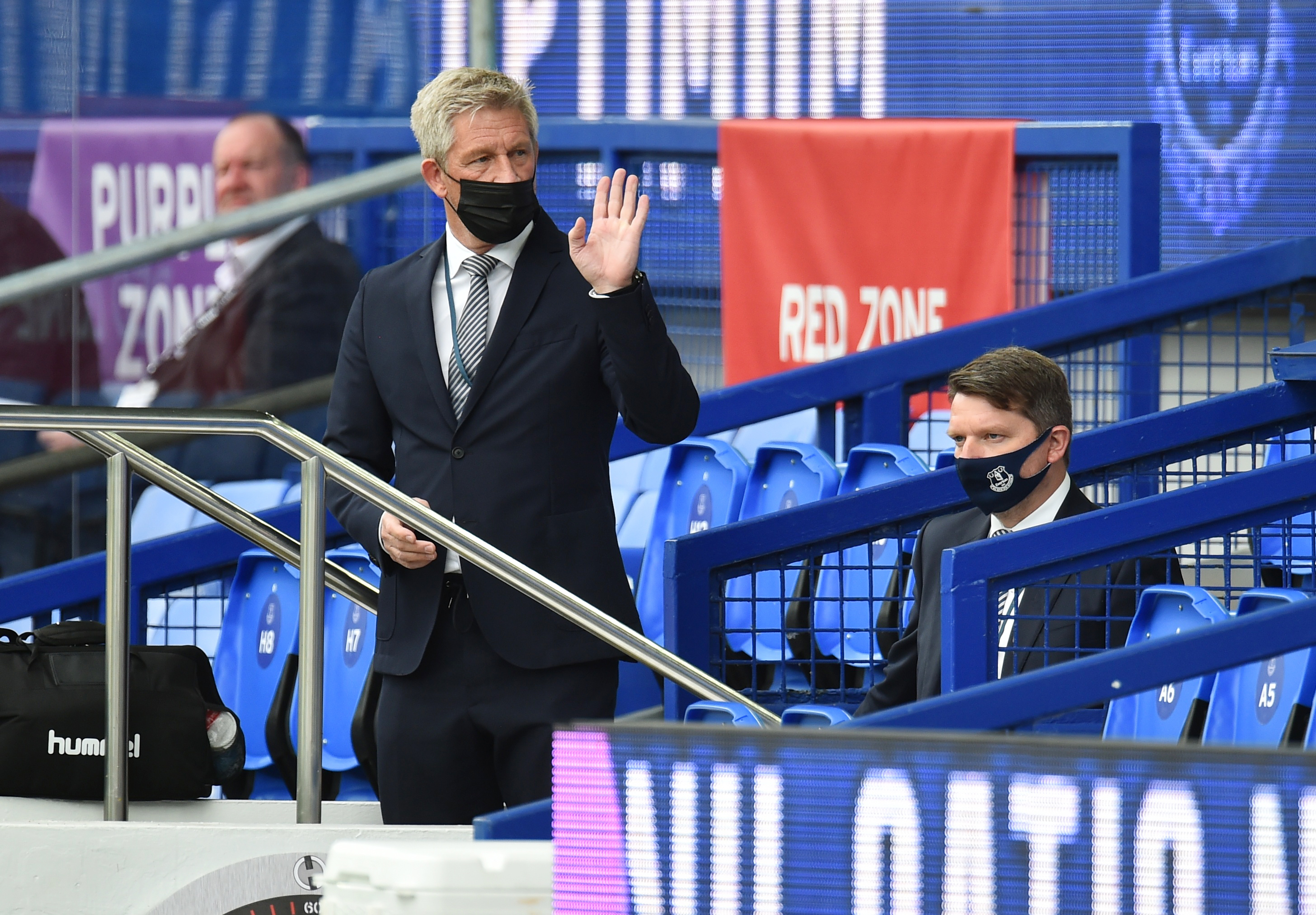 Soccer Football - Premier League - Everton v Southampton - Goodison Park, Liverpool, Britain - August 14, 2021 Everton director of football Marcel Brands before the match REUTERS/Peter Powell 