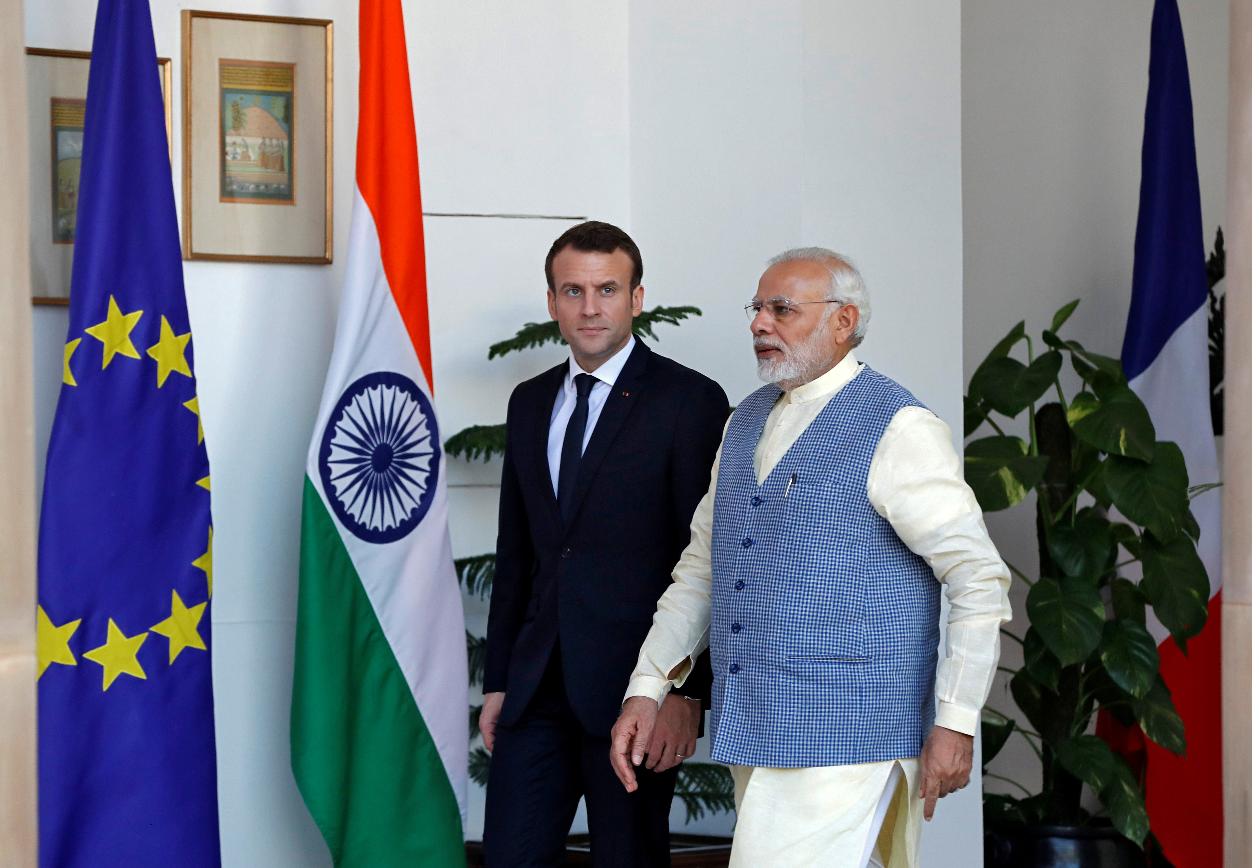 French President Macron Discussed Indopacific Co Operation With India S Modi Reuters