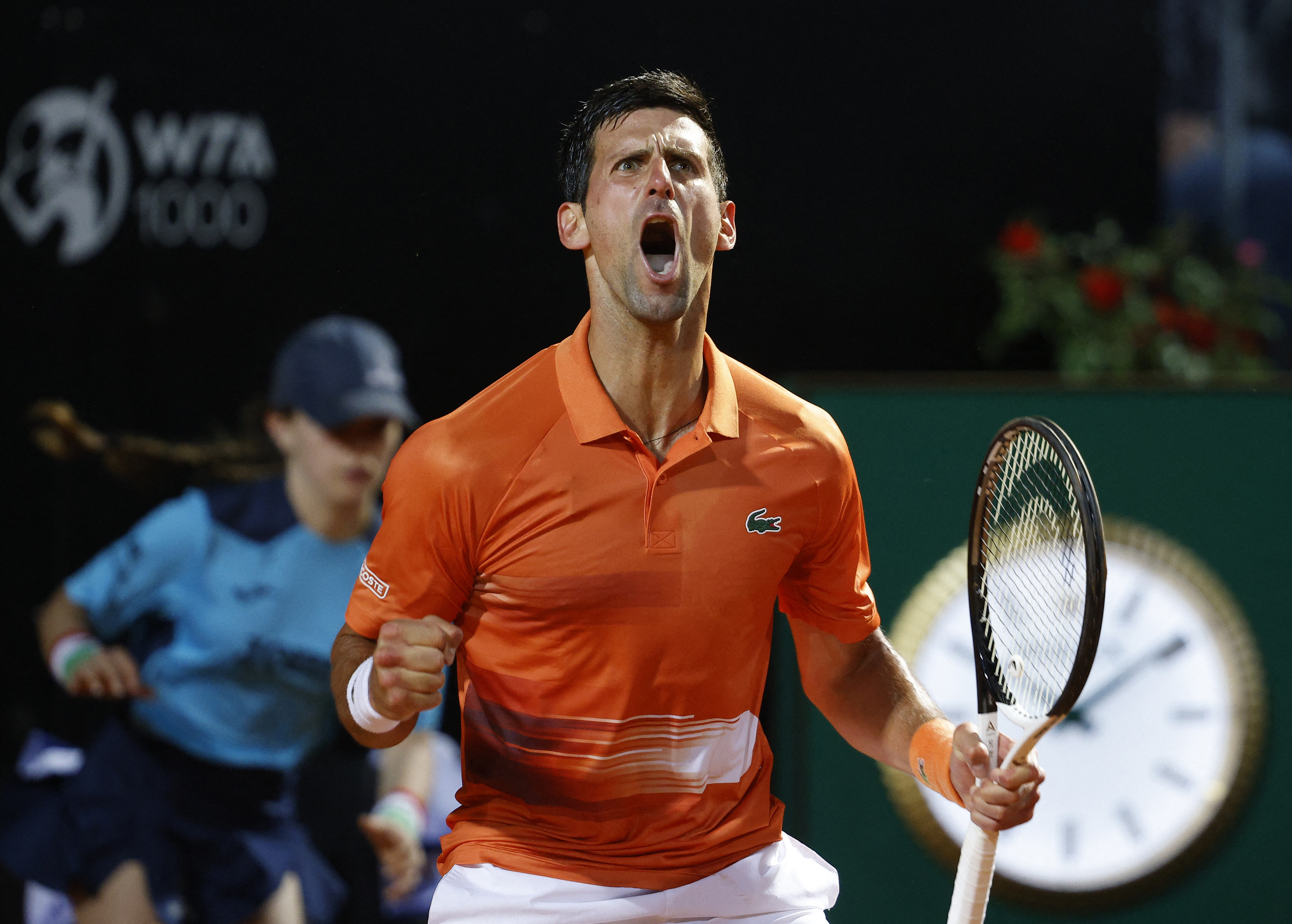 Djokovic bags 1,000th career win to reach Italian Open final