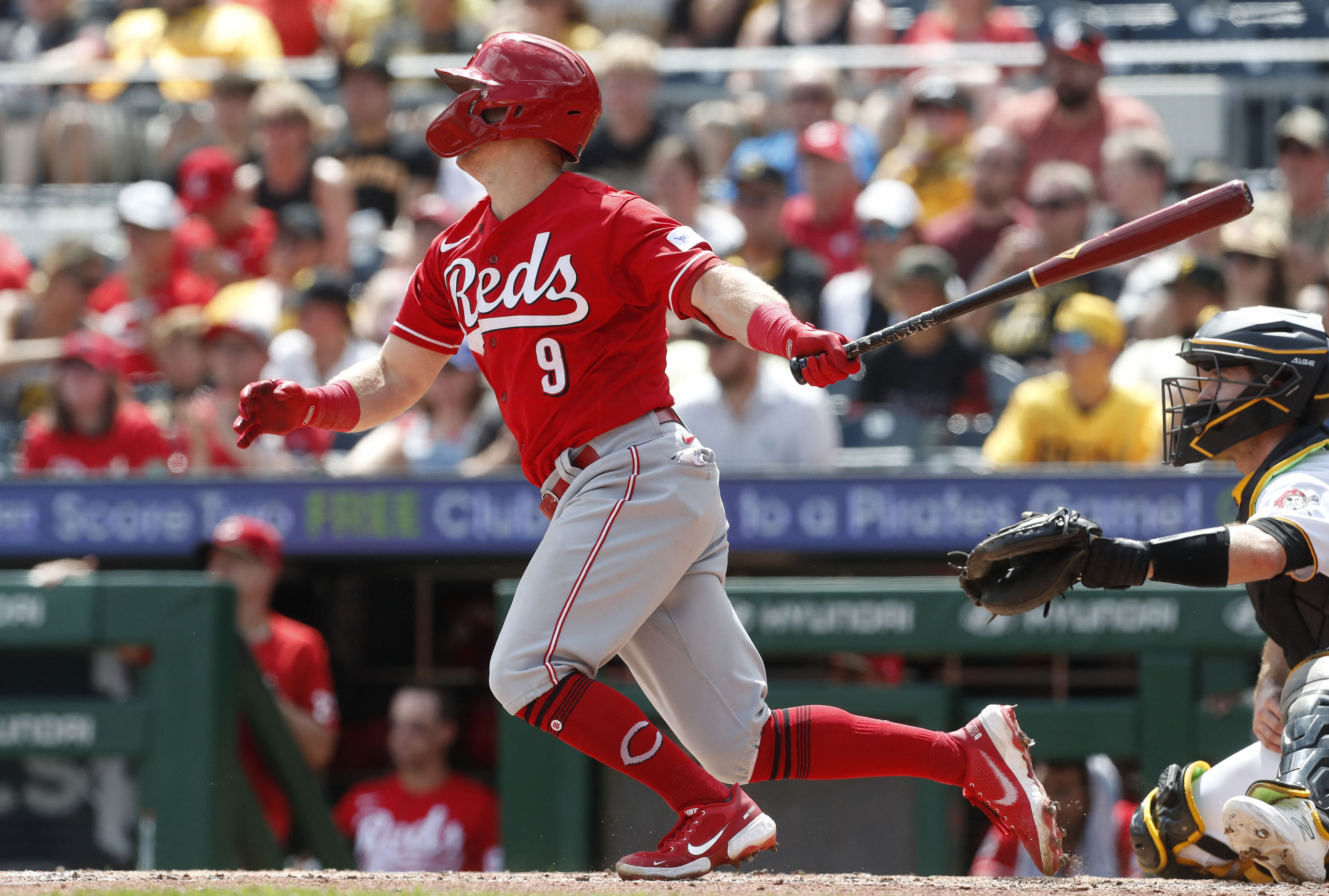 Stuart Fairchild played a huge role in Reds' win vs. Pirates 