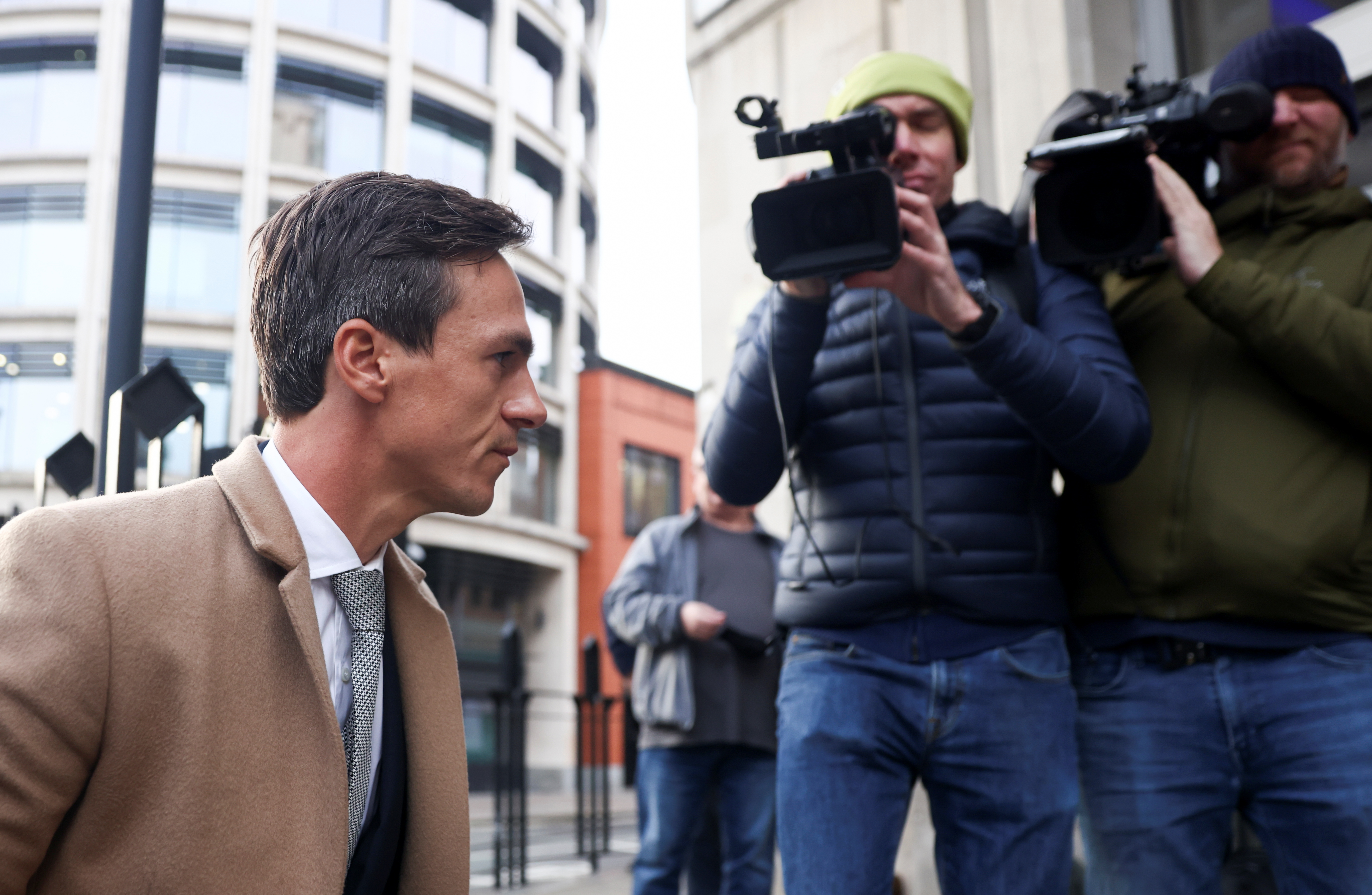 Denmark's Thorbjorn Olesen appears at Aldersgate House Crown Court in London