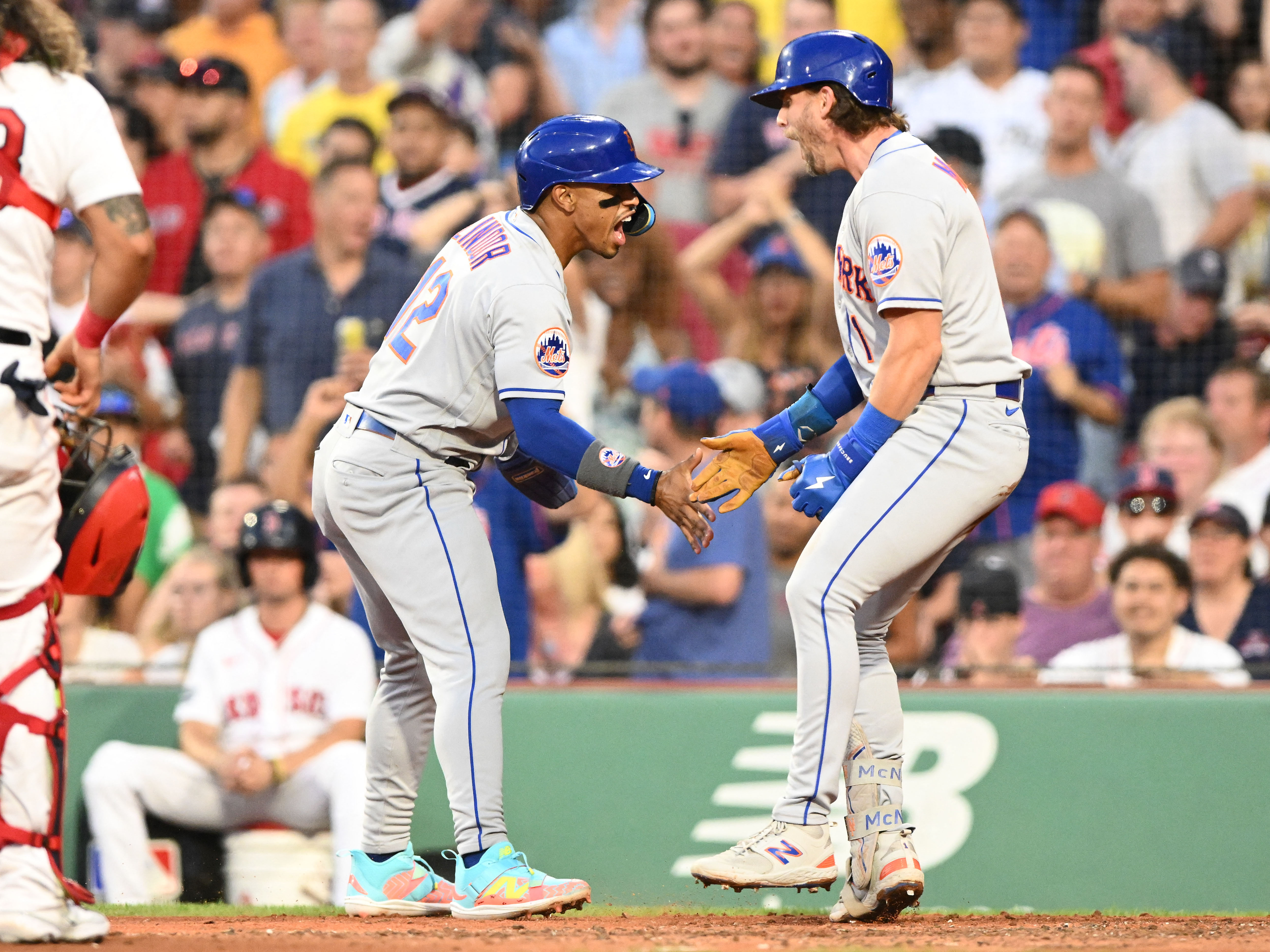 Mets outlast Red Sox in completion of suspended game