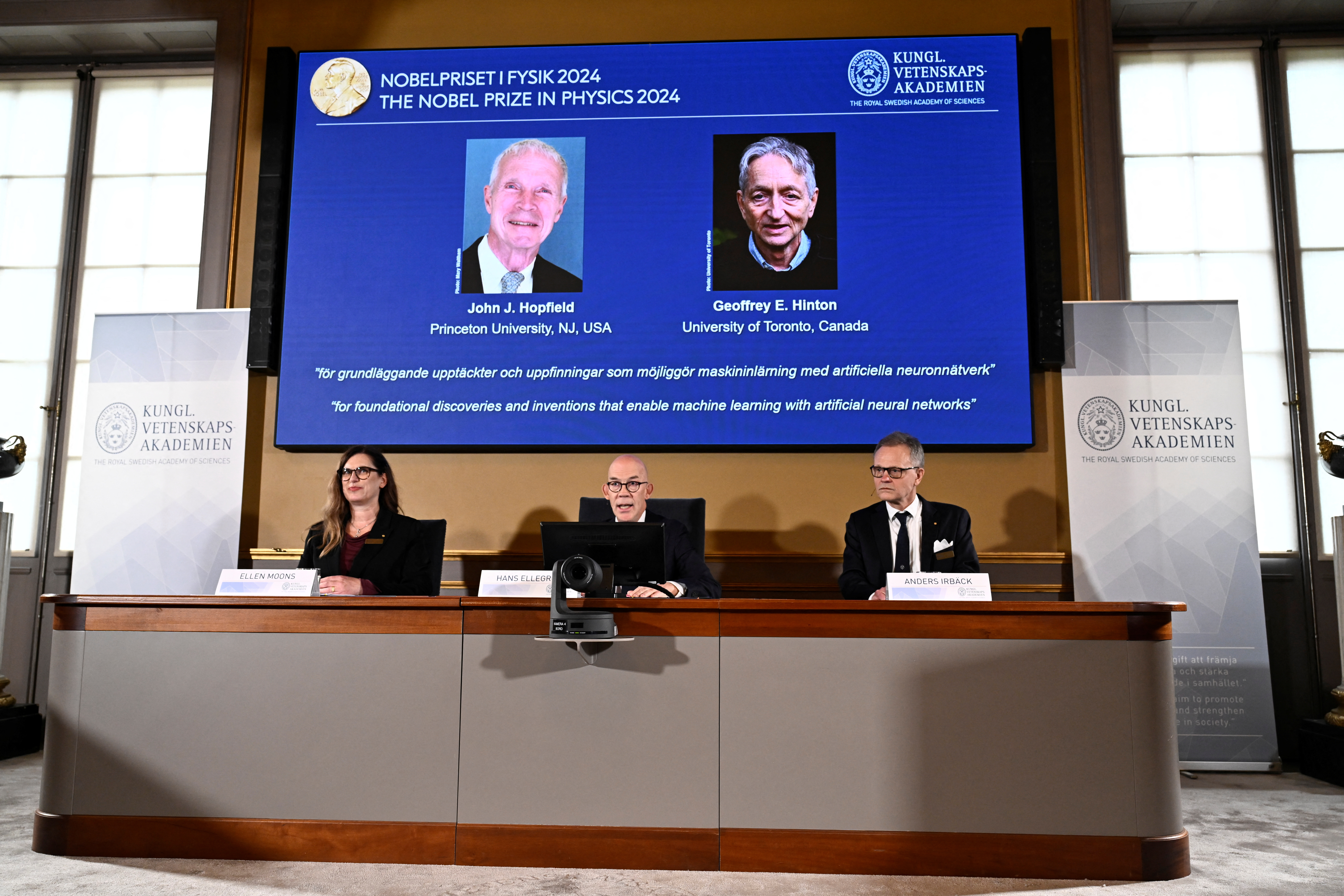 NOBEL PRIZE IN PHYSICS ANNOUNCED