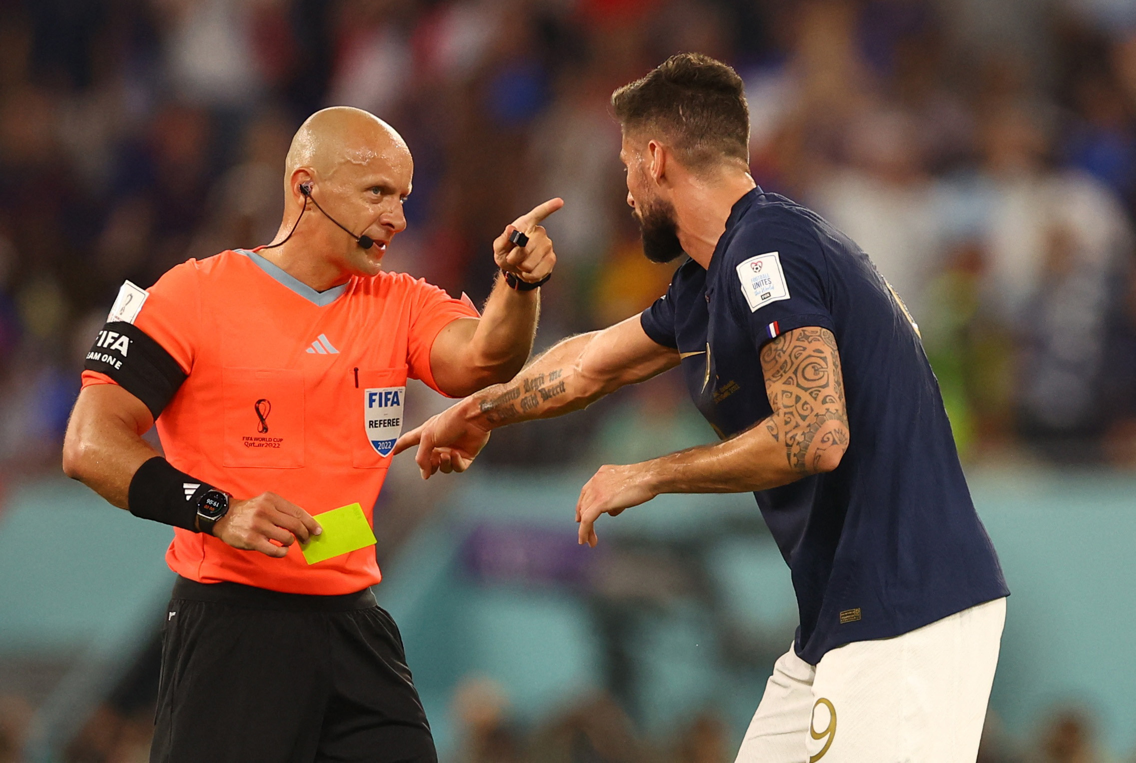 world cup referee assignments today