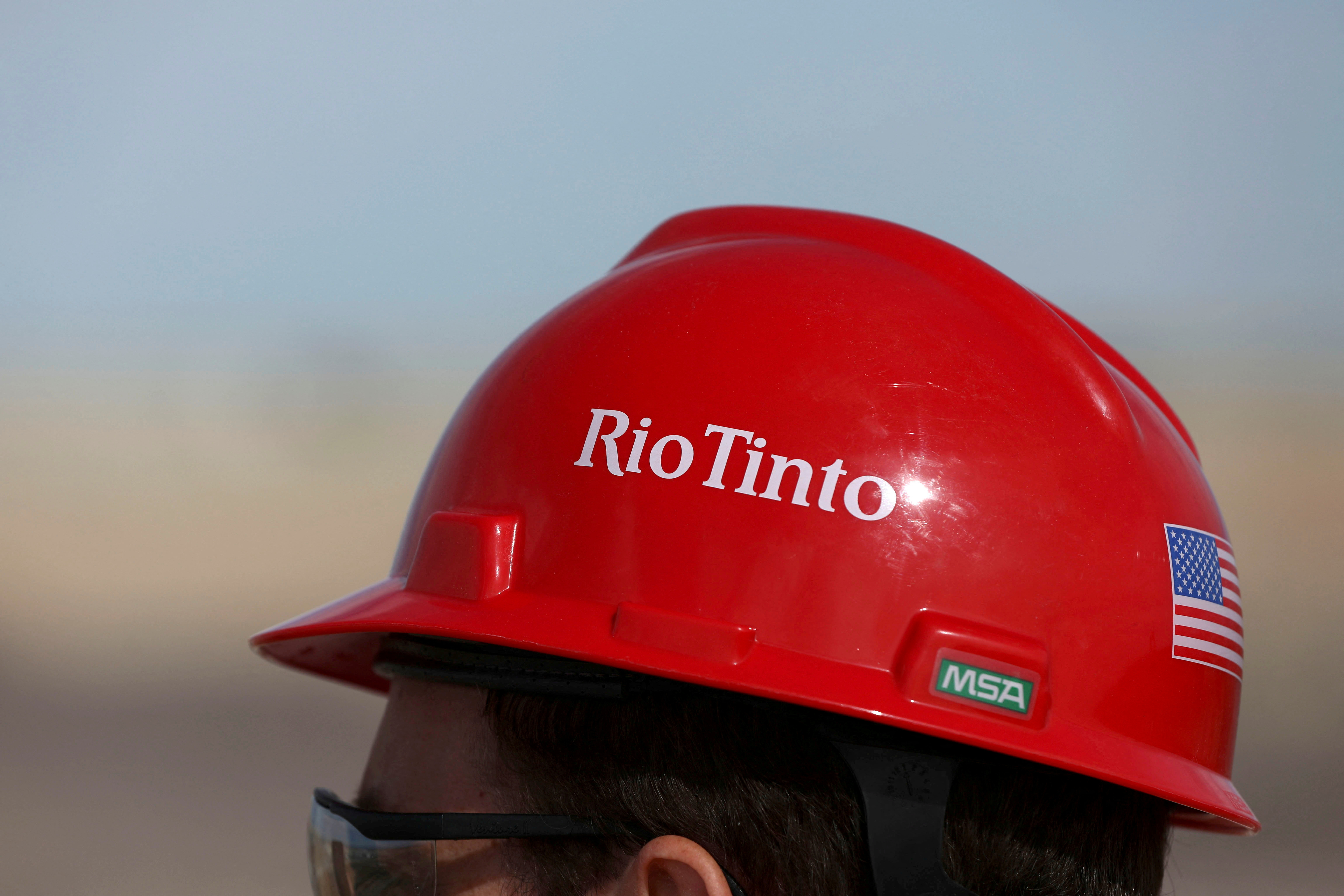 La mina Rio Tinto en Boron, California