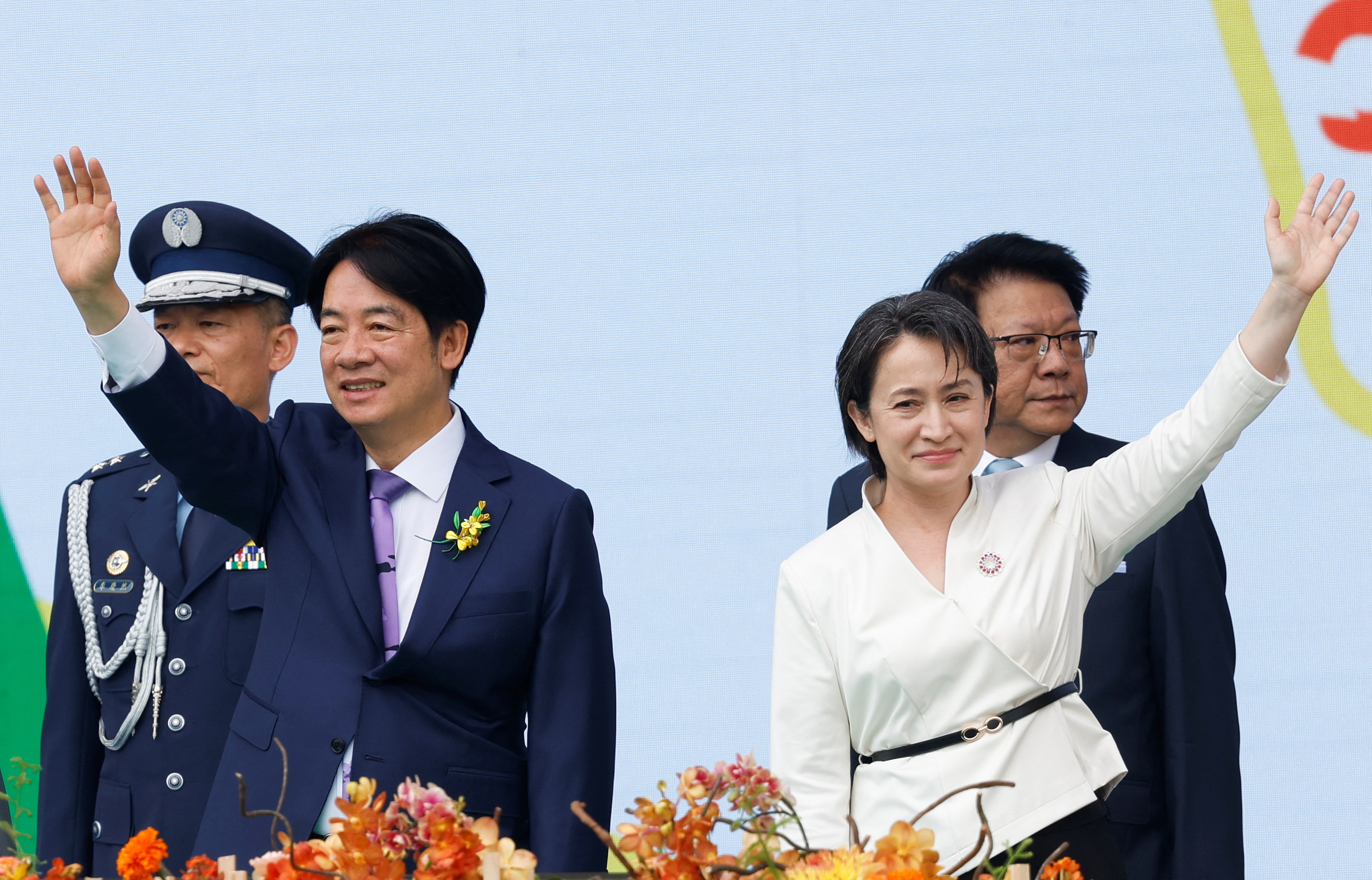 Taiwan's new President Lai Ching-te's inauguration ceremony at the Presidential office building in Taipei