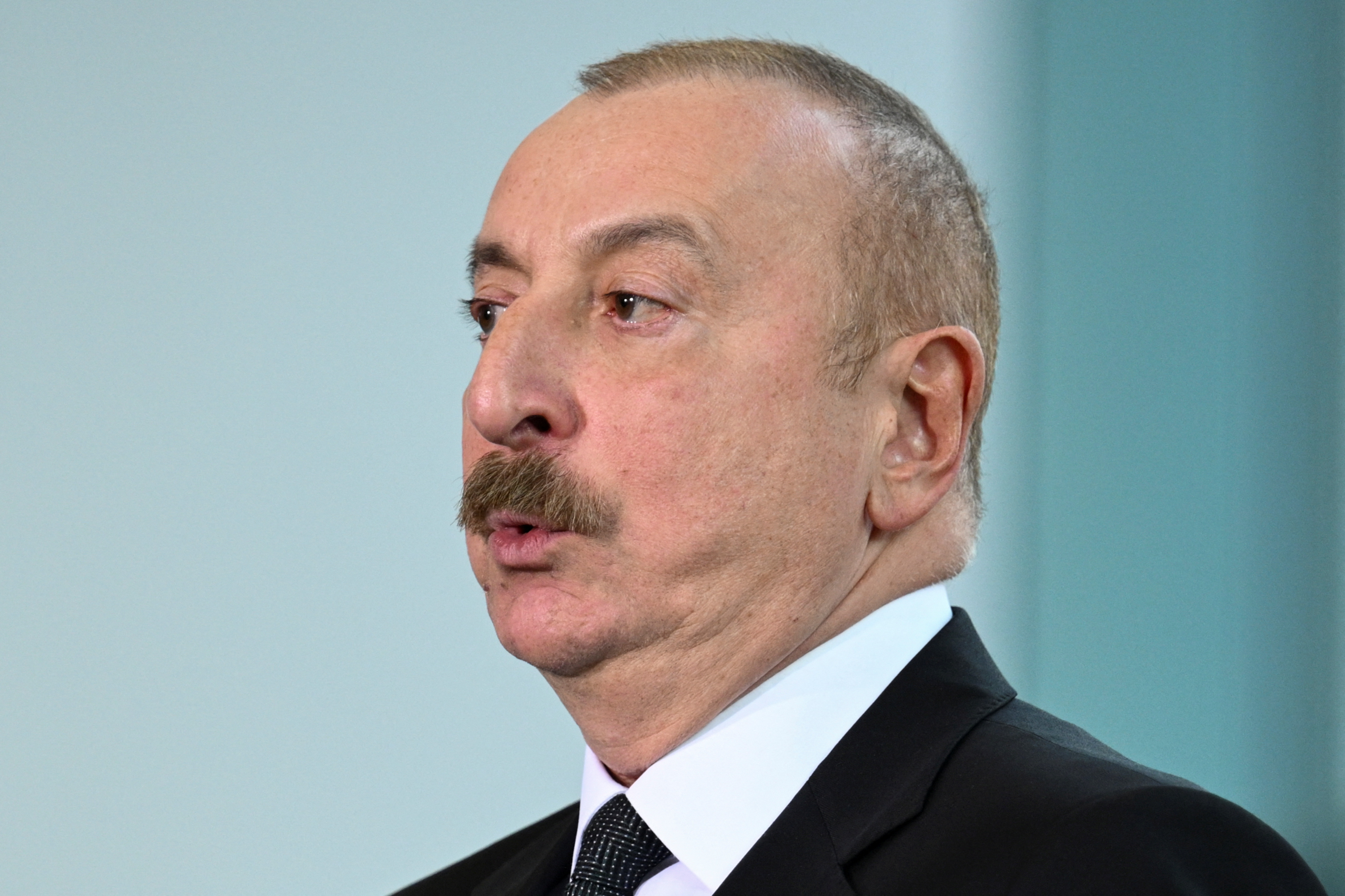President of Azerbaijan Ilham Aliyev visits Berlin