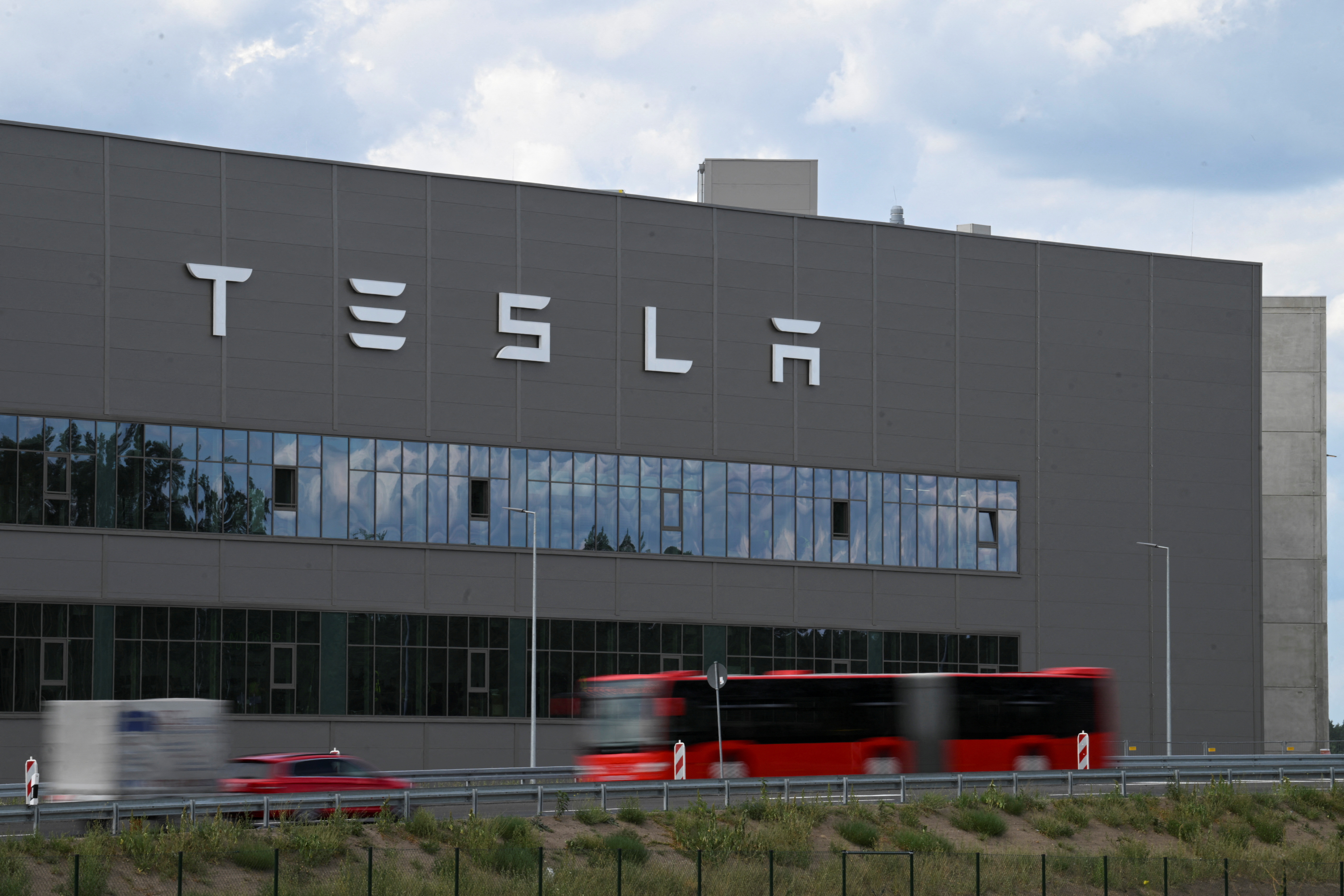 Tesla holds community event on planned expansion of German plant