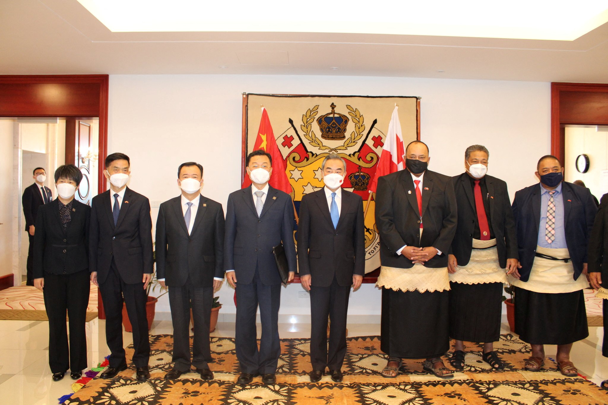 China's Foreign Minister Wang Yi visits Tonga