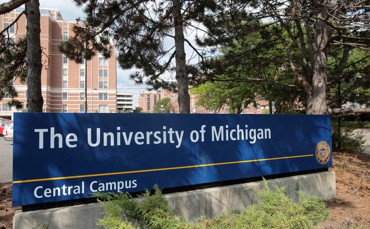 The University of Michigan campus in Ann Arbor