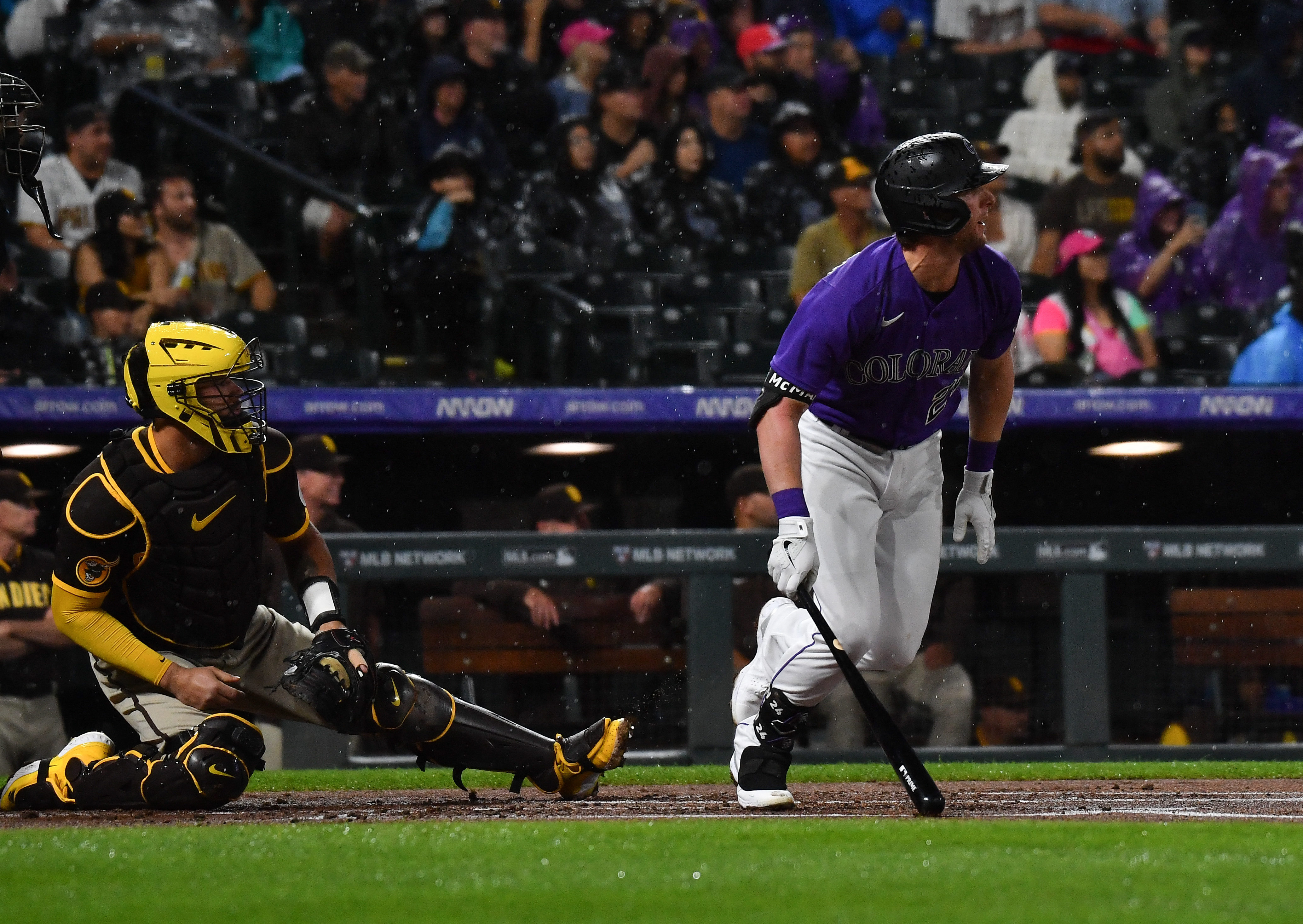 Bats strike early and often as Padres hang on for win over Rockies