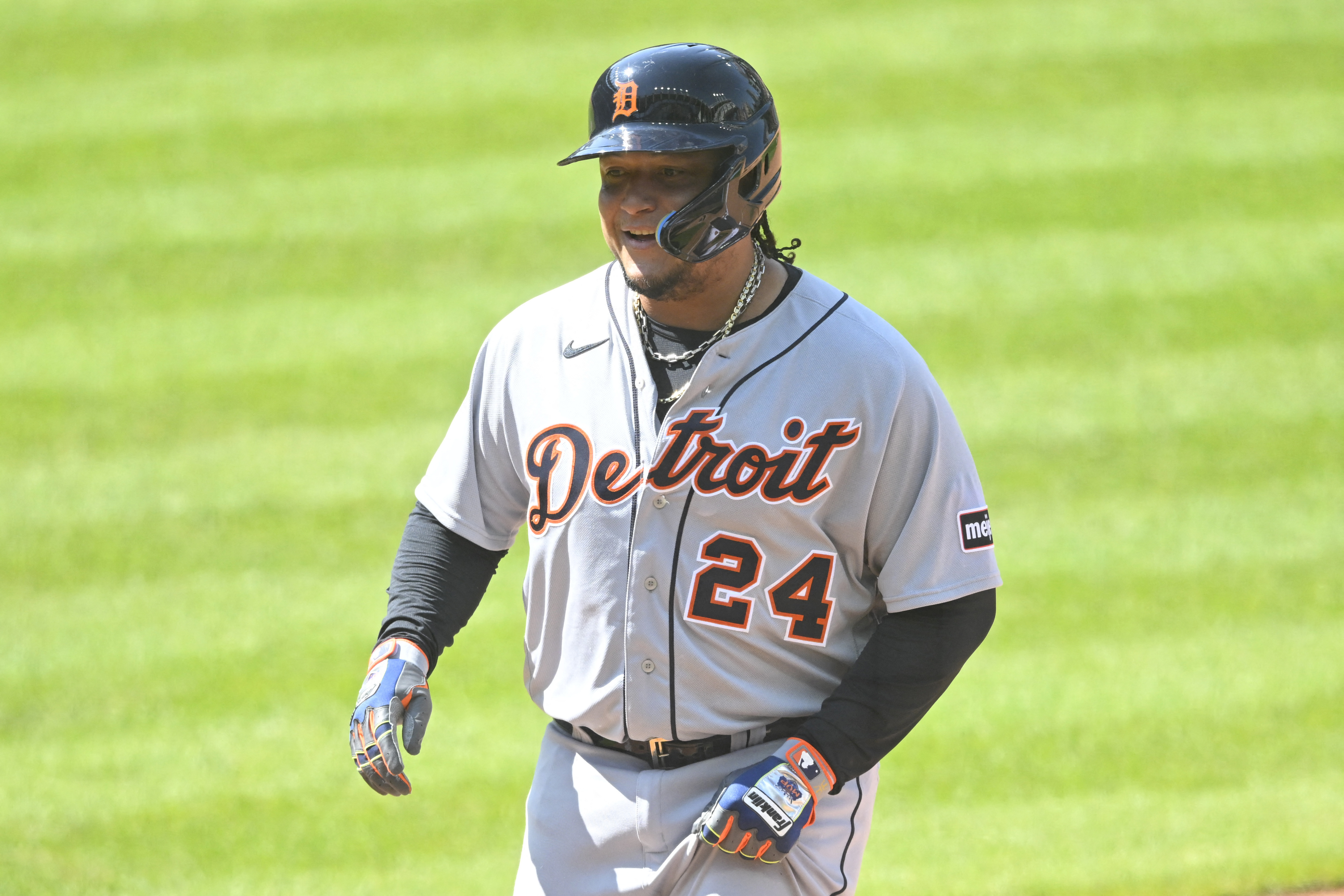 Cabrera singles, Torkelson and Carpenter homer as Tigers beat Guardians 4-1