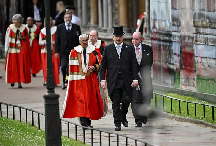 Coronation of Britain's King Charles and Queen Camilla