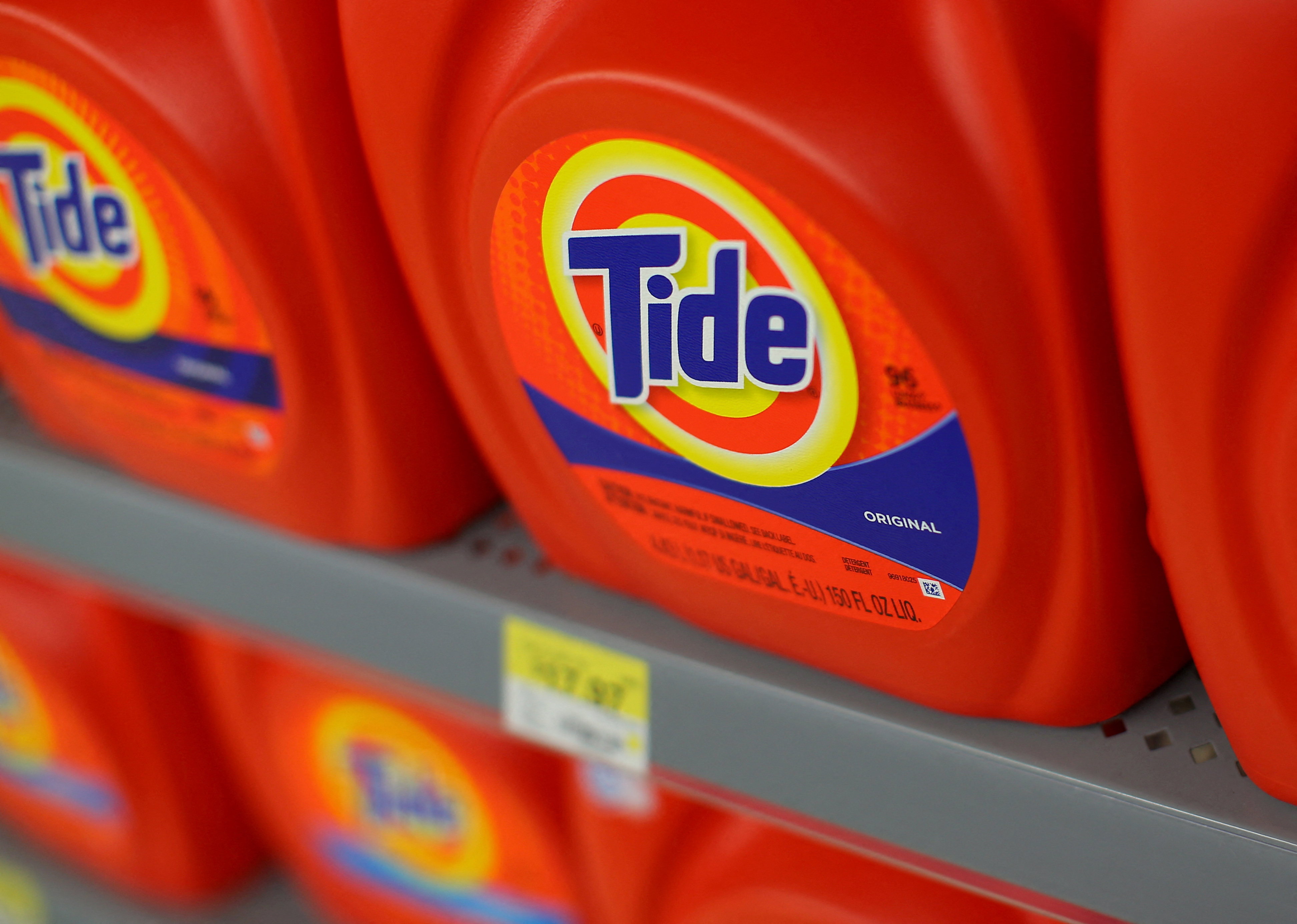 Tide laundry detergent is shown on display in Compton, California