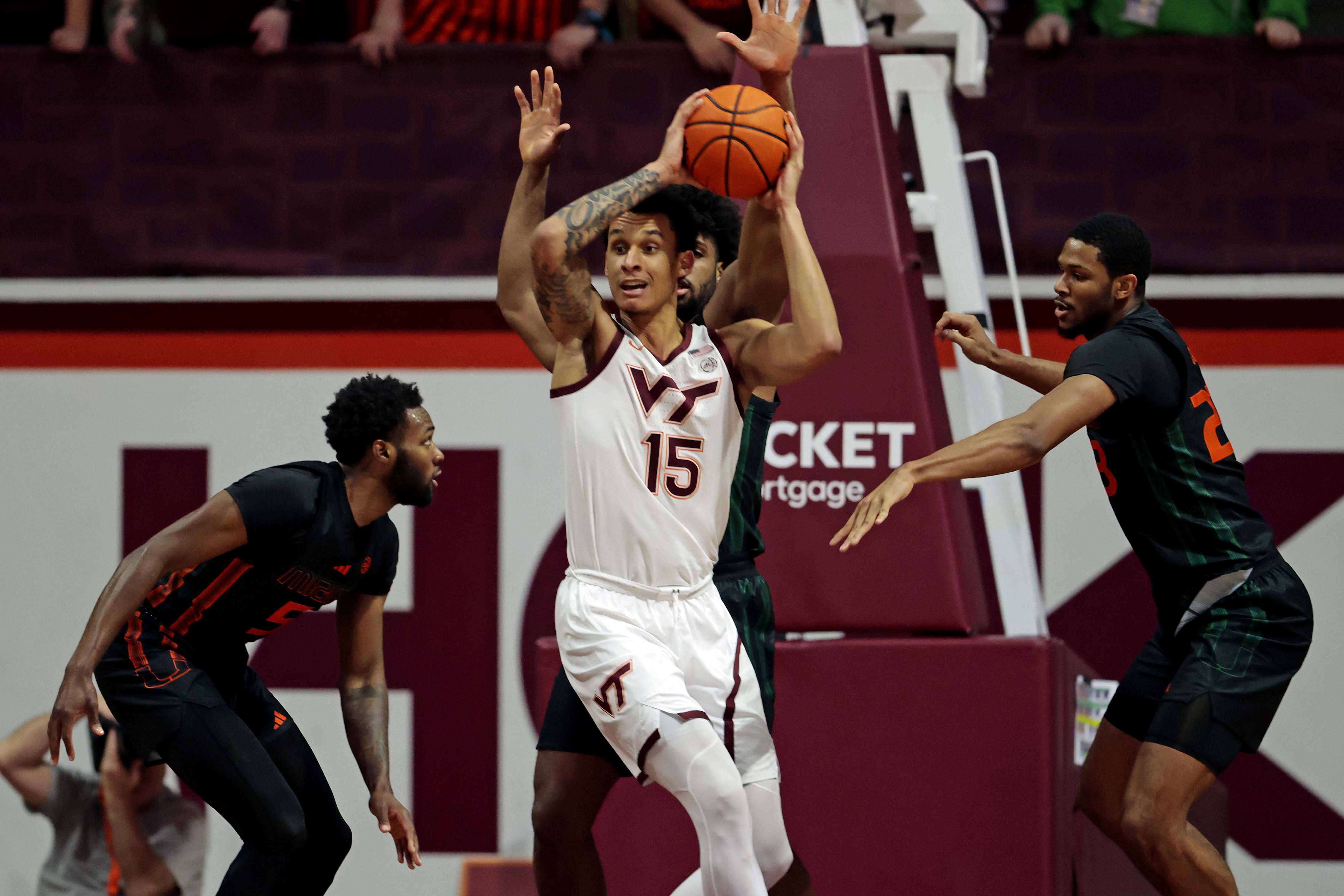 Miami Holds On For 75-71 Win At Virginia Tech | Reuters