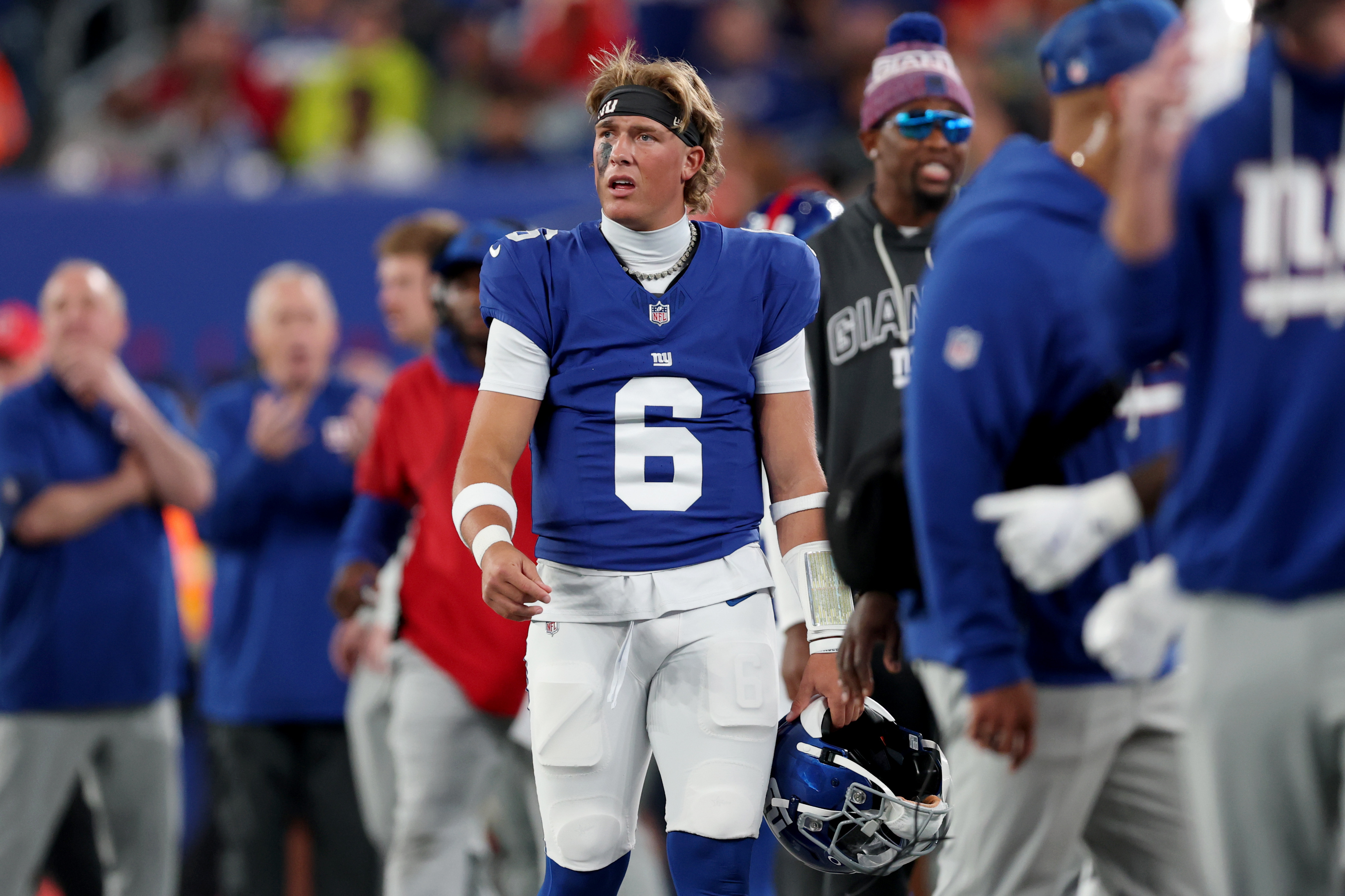 Onetime Mahomes mentor sees star potential in Giants QB Jaxson