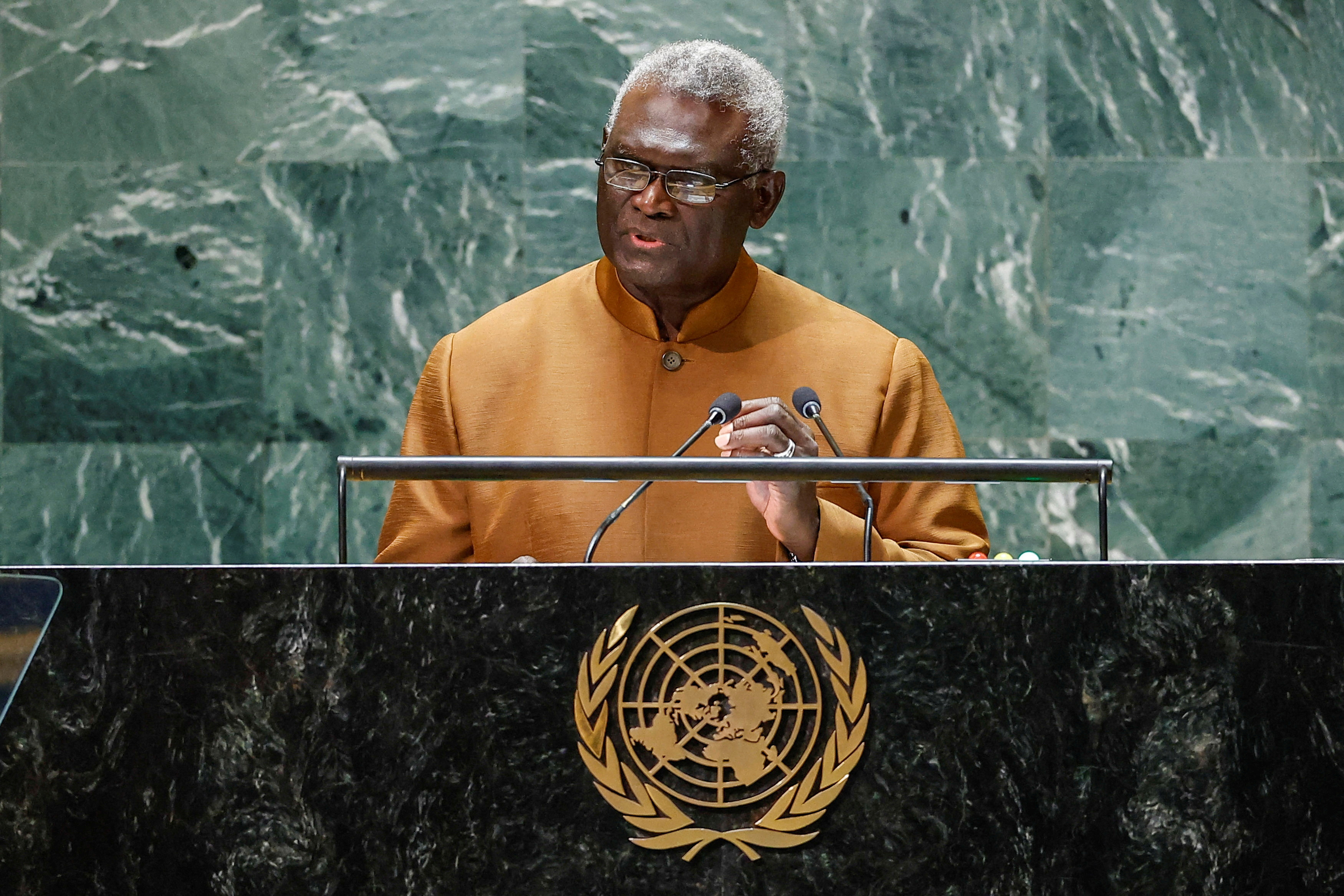 Οι Ηνωμένες Πολιτείες είναι «απογοητευμένες» από τον ηγέτη των Νήσων Σολομώντα, Sogavare, που χάνει τη σύνοδο κορυφής του Λευκού Οίκου