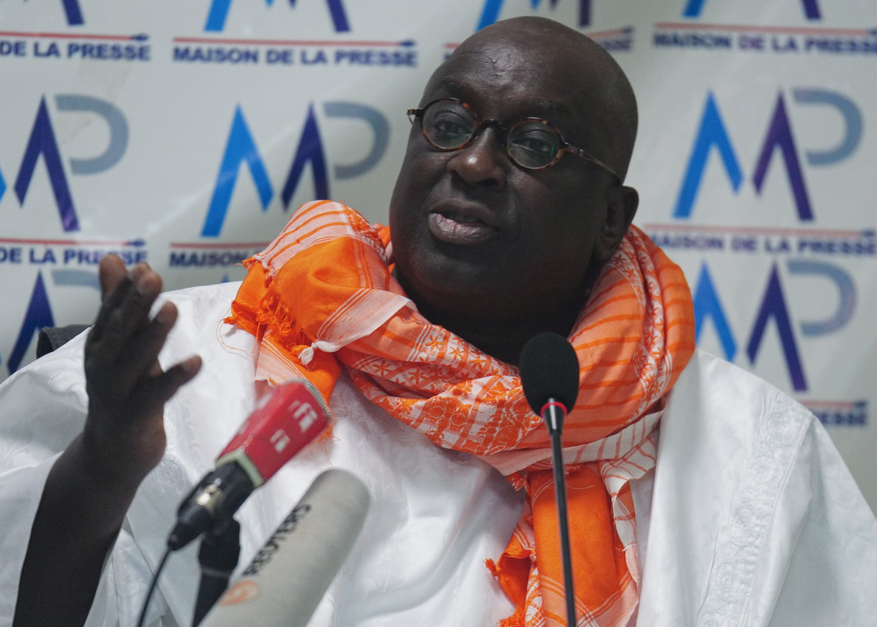 Papa Massata Diack, the son of former world athletics chief Lamine Diack, speaks out ahead of a September 16 verdict in his father's corruption trial in Dakar