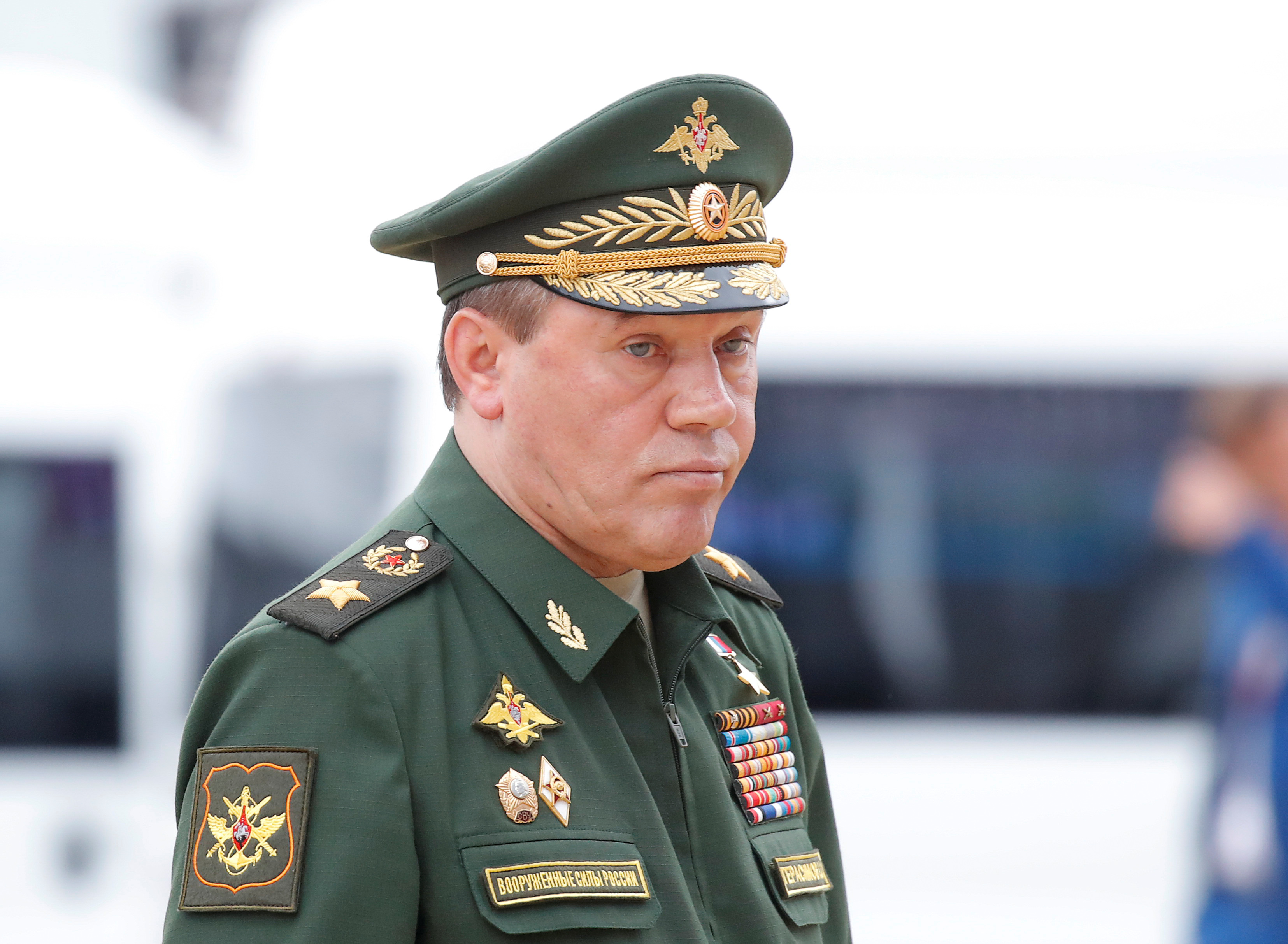 Chief of the General Staff of Russian Armed Forces Gerasimov attends the forum "ARMY" in Moscow Region