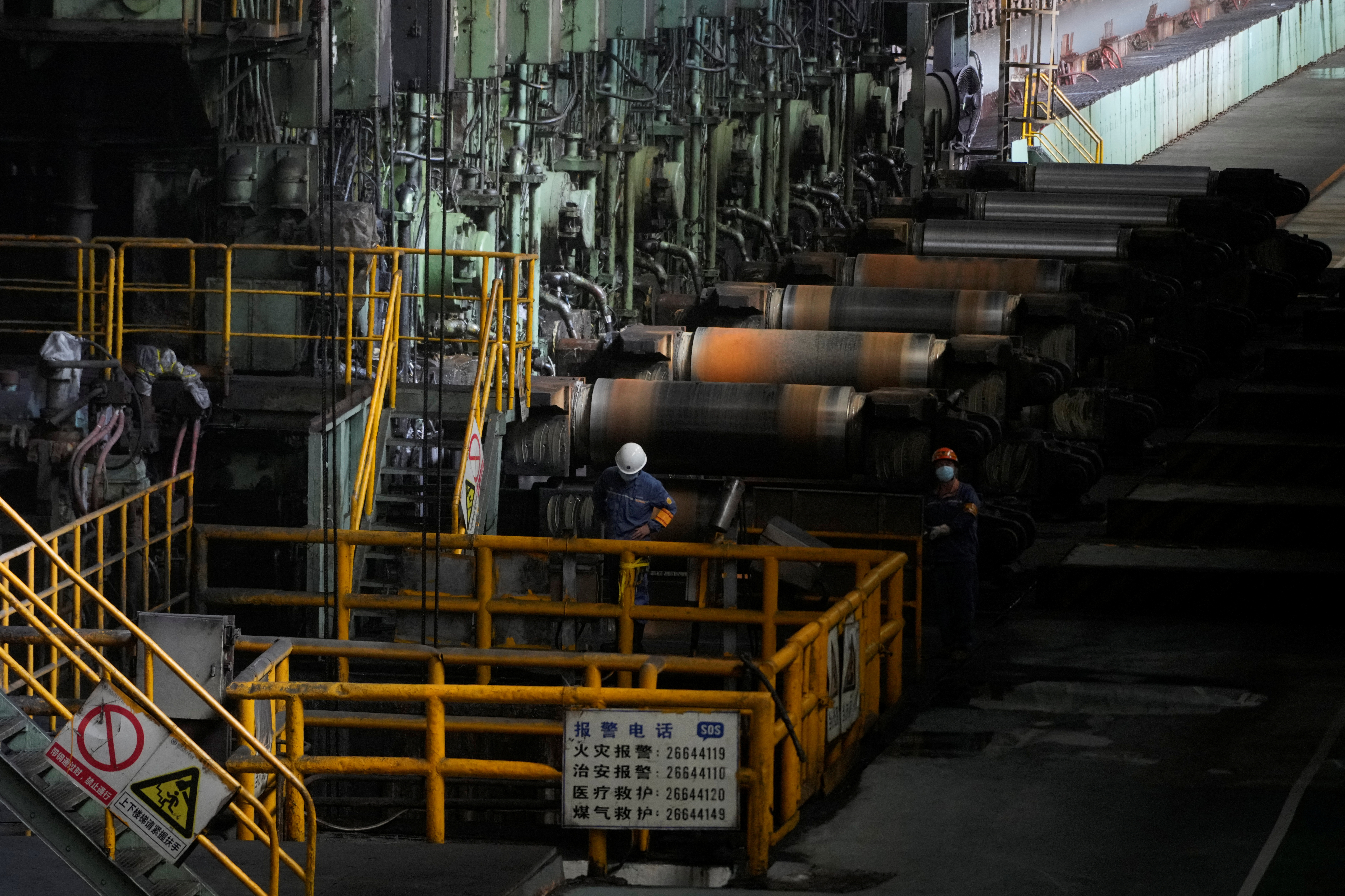 Media tour to Baoshan Iron & Steel in Shanghai