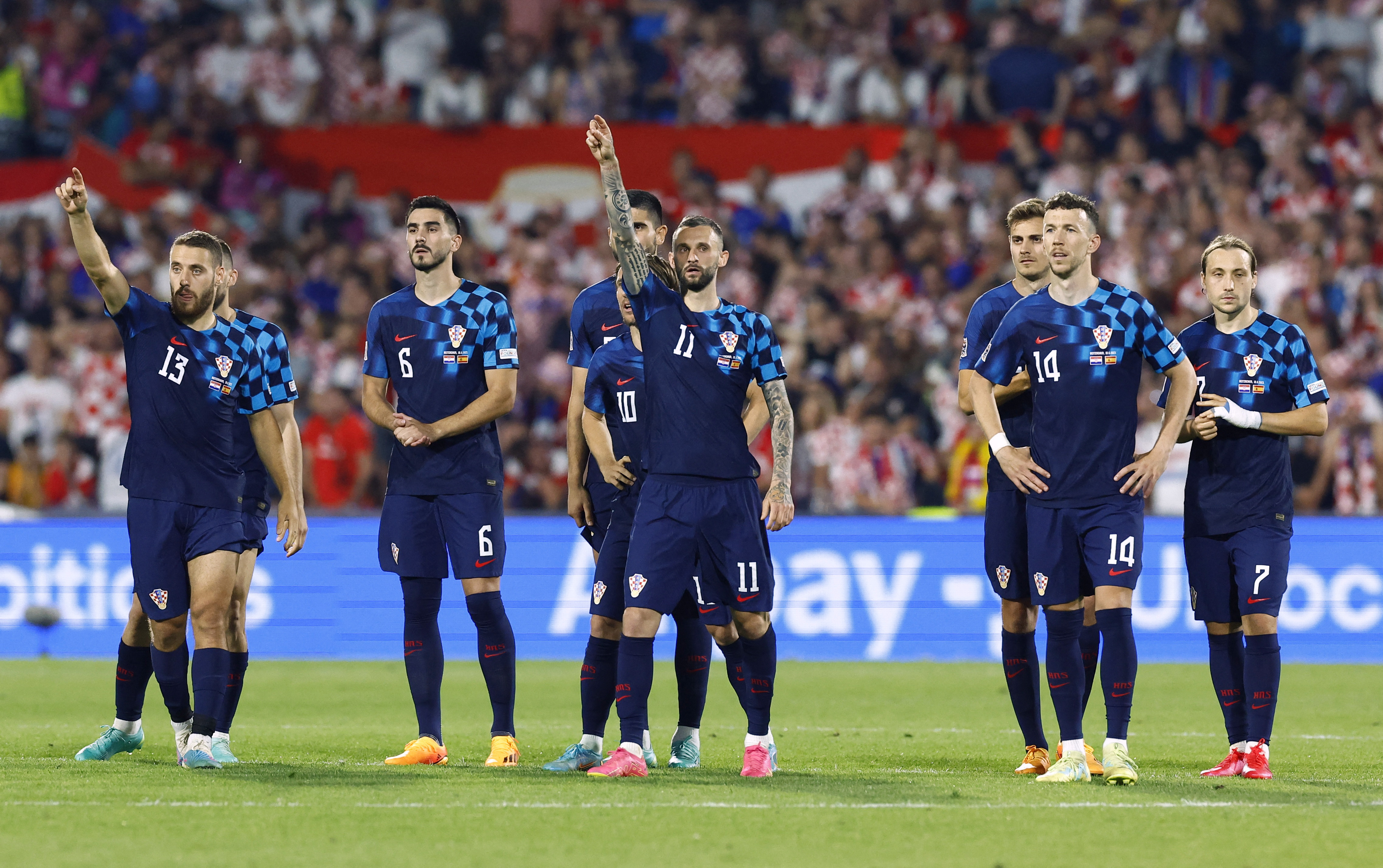 Croatia jumps up FIFA world rankings after Nations League silver