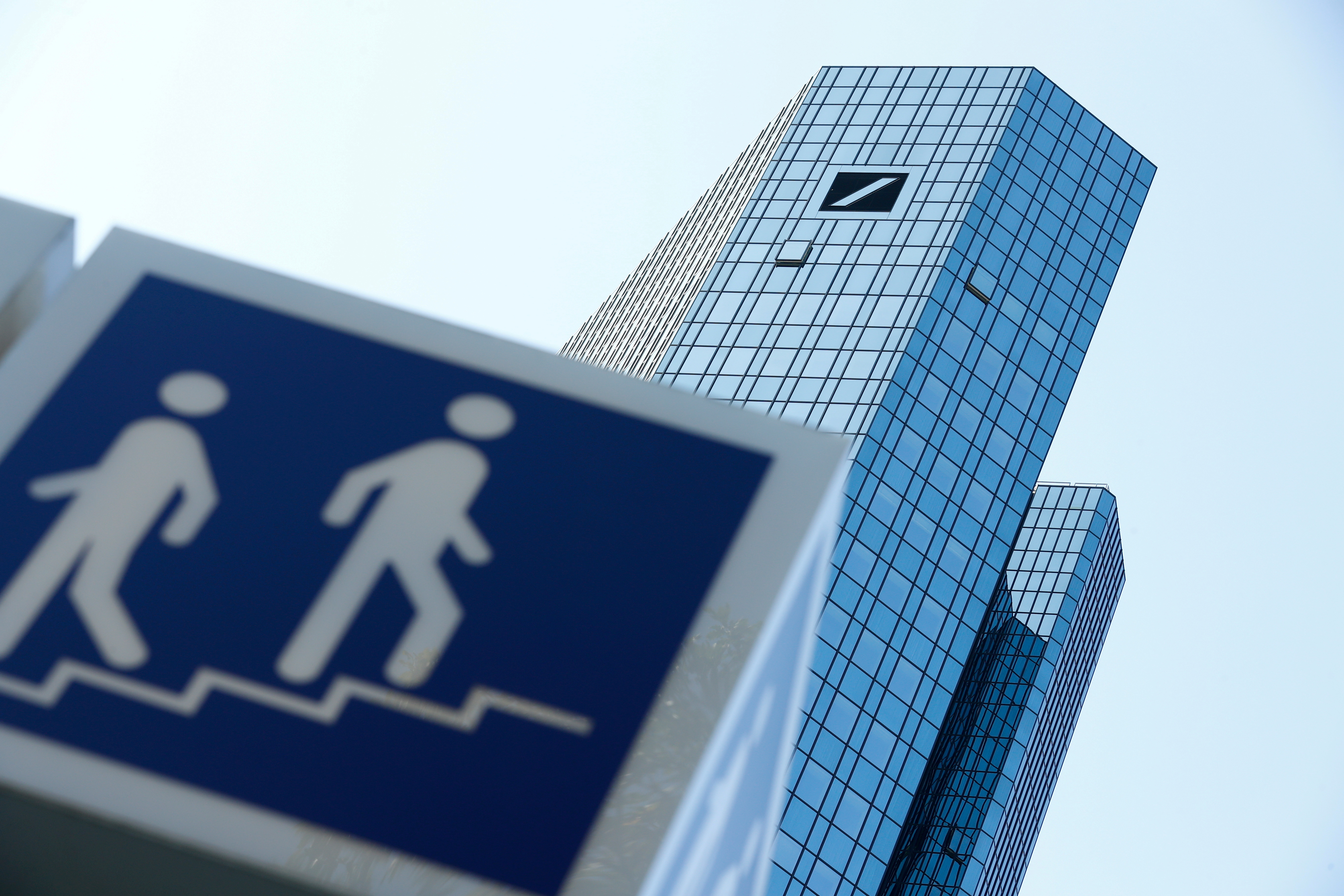 Deutsche Bank's headquarters in Frankfurt