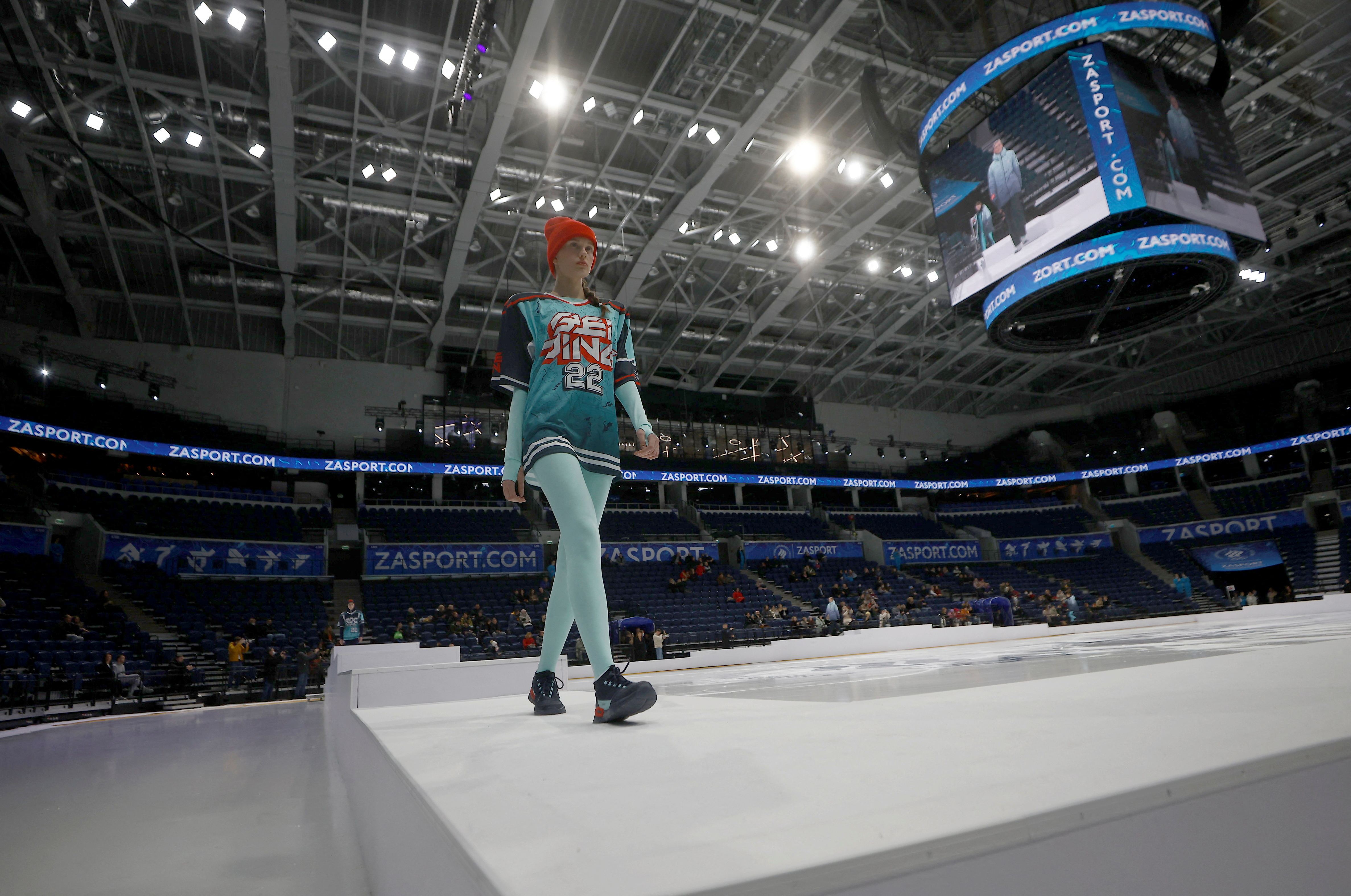 Russia presents flagless uniforms for Beijing Games