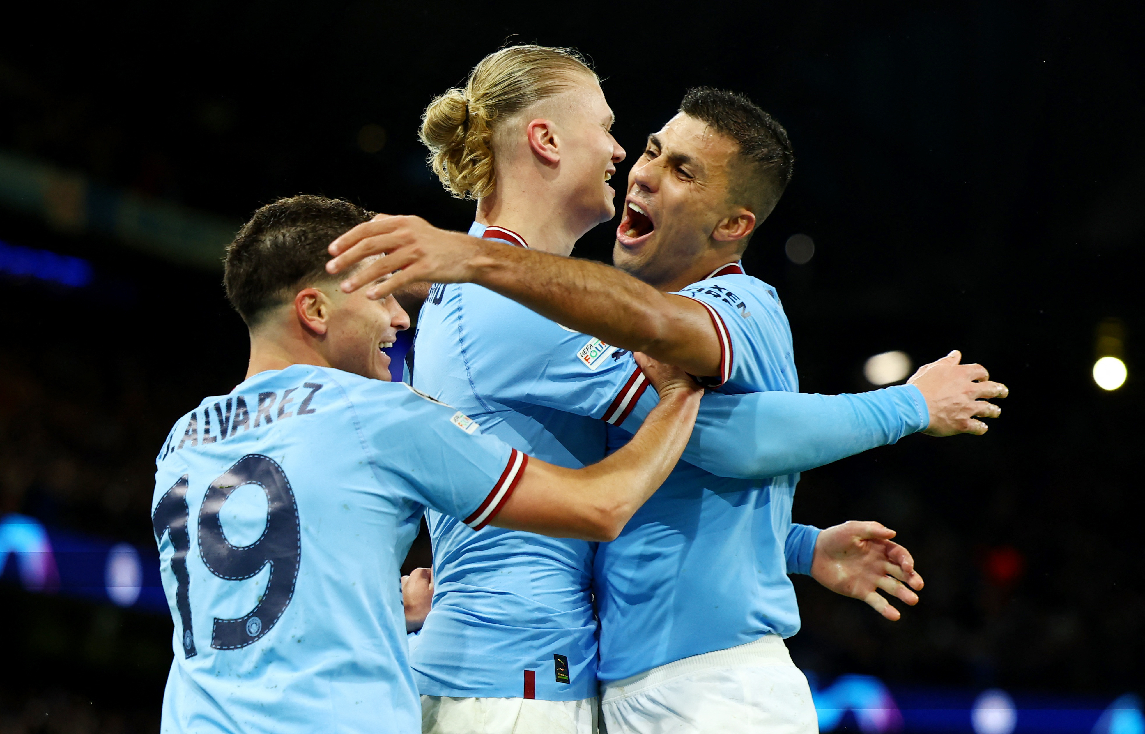 Man City thrash Bayern 3-0 as Haaland reaches another milestone | Reuters