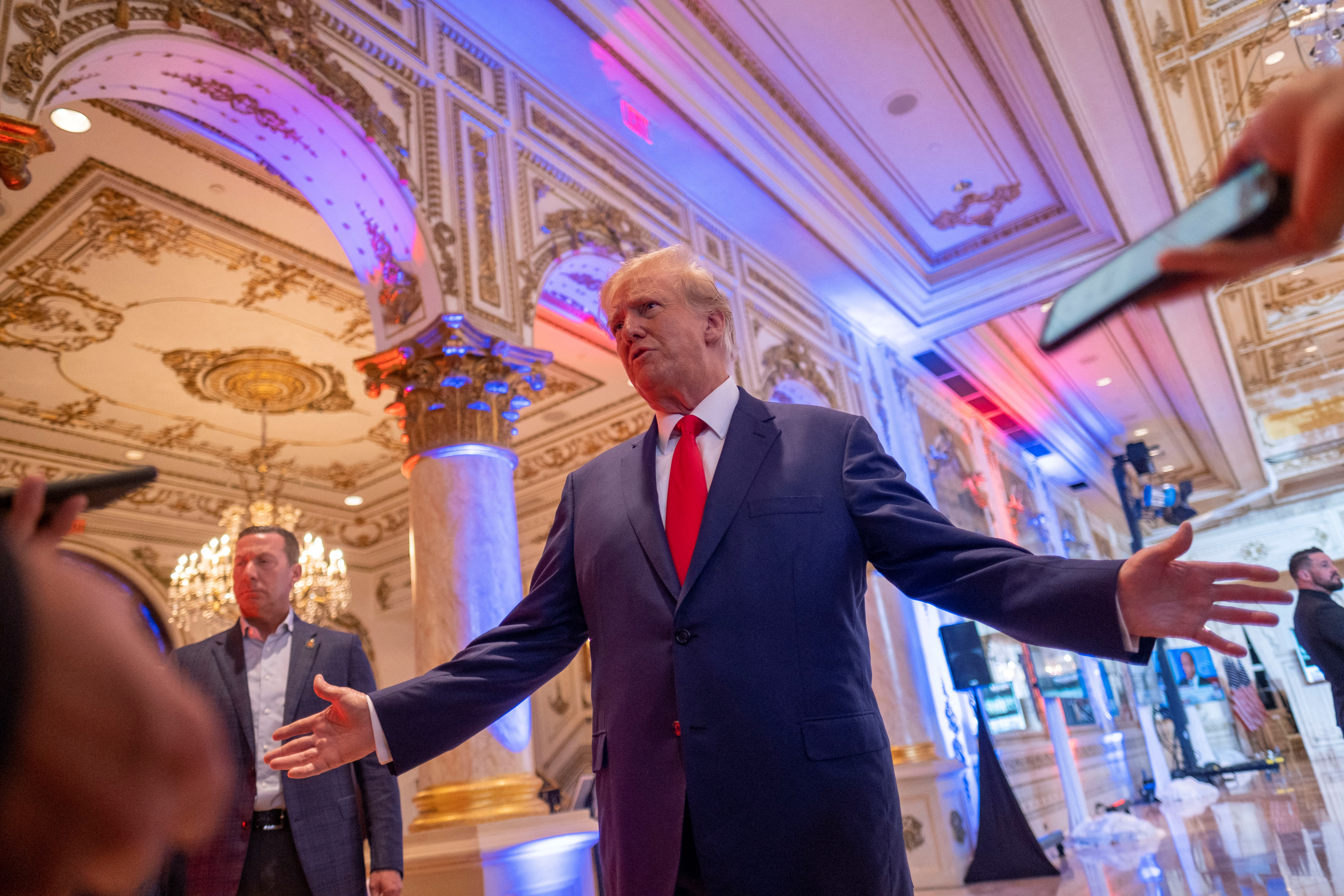 Midterm elections night at Mar-a-Lago in Palm Beach