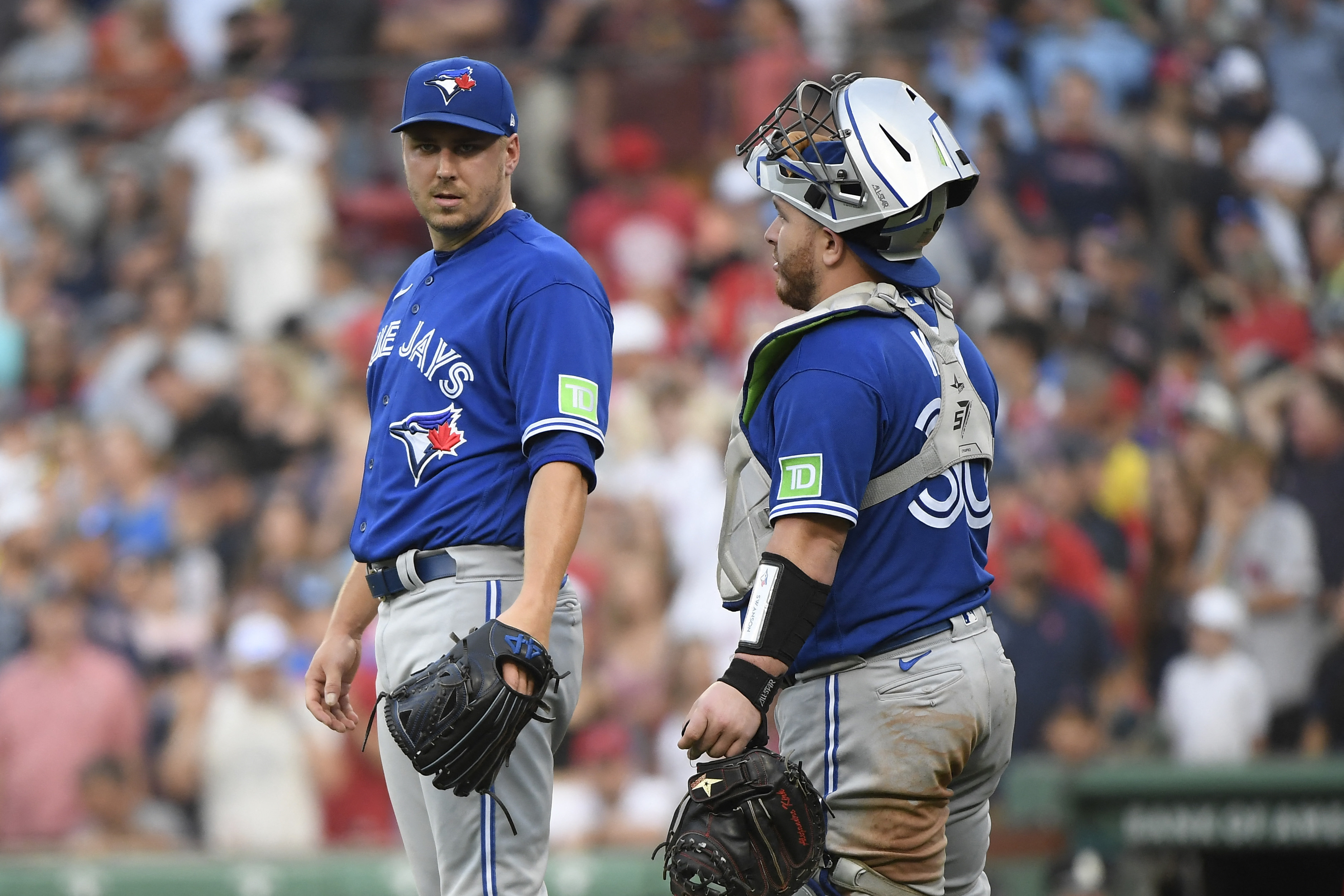 Blue Jays catcher Danny Jansen late scratch against Red Sox due to