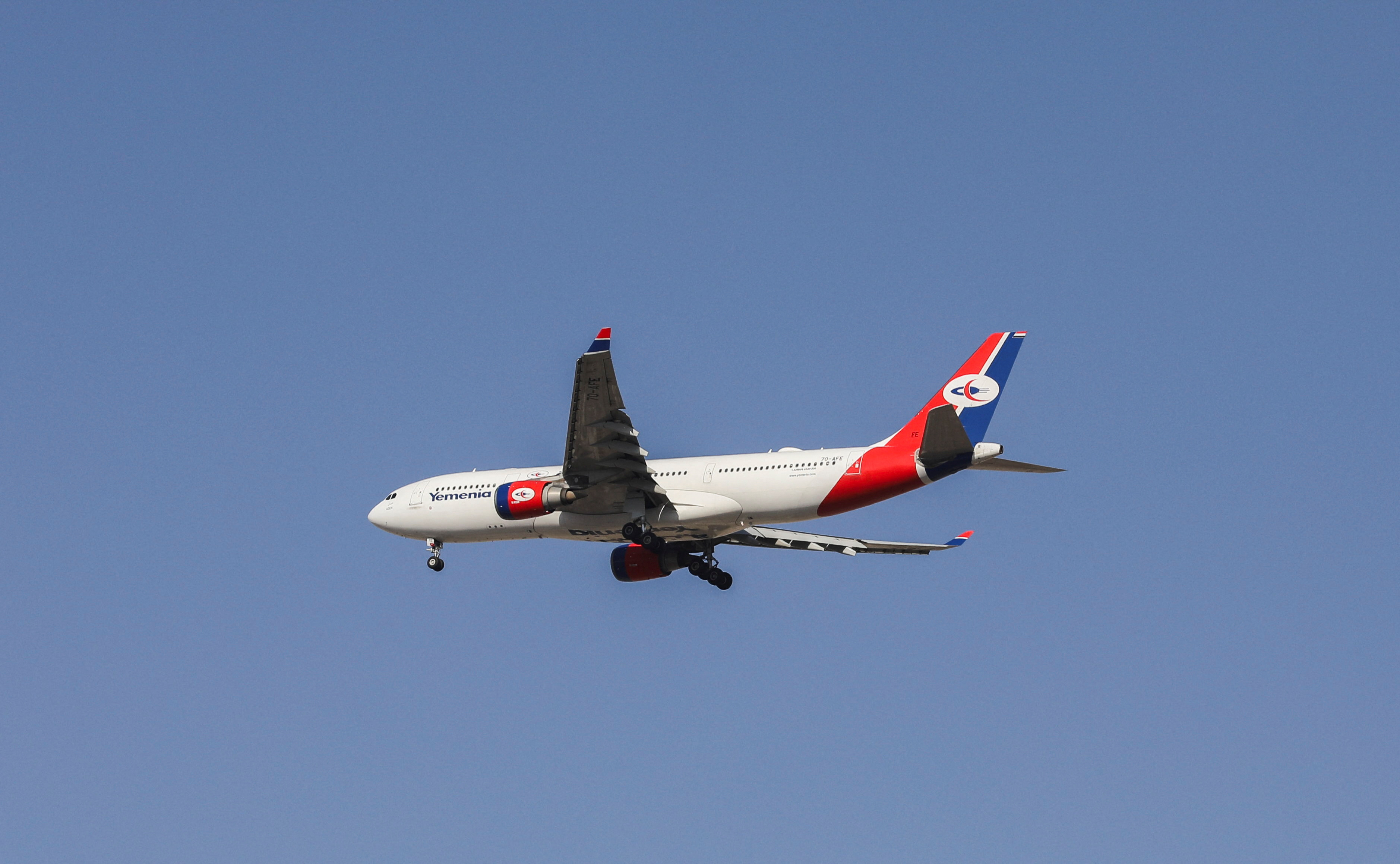 Yemen’in ulusal havayolu şirketi Sana’dan Ürdün’e uçuşları askıya alacak