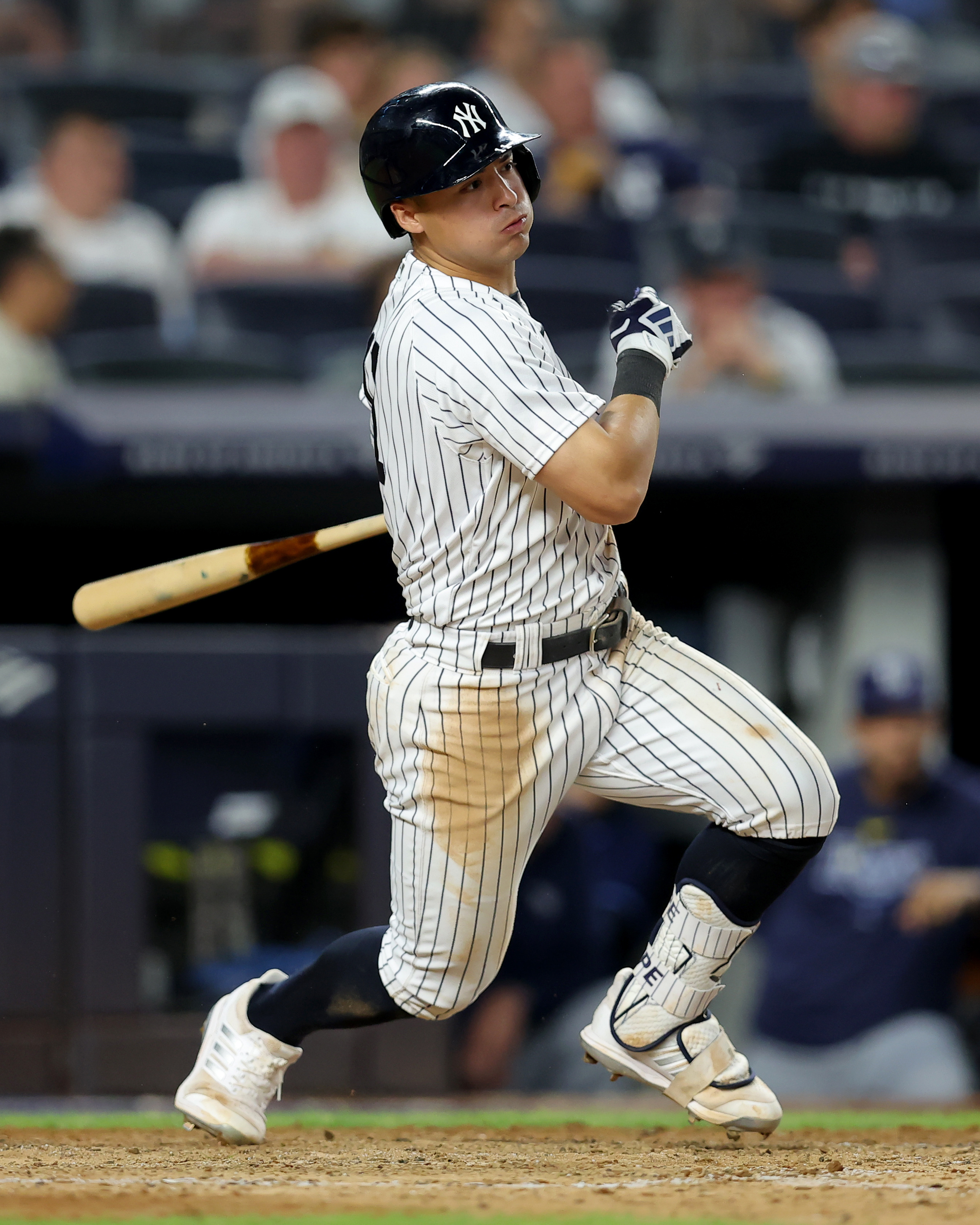 Giancarlo Stanton's homer helps Yanks prevent sweep by Rays
