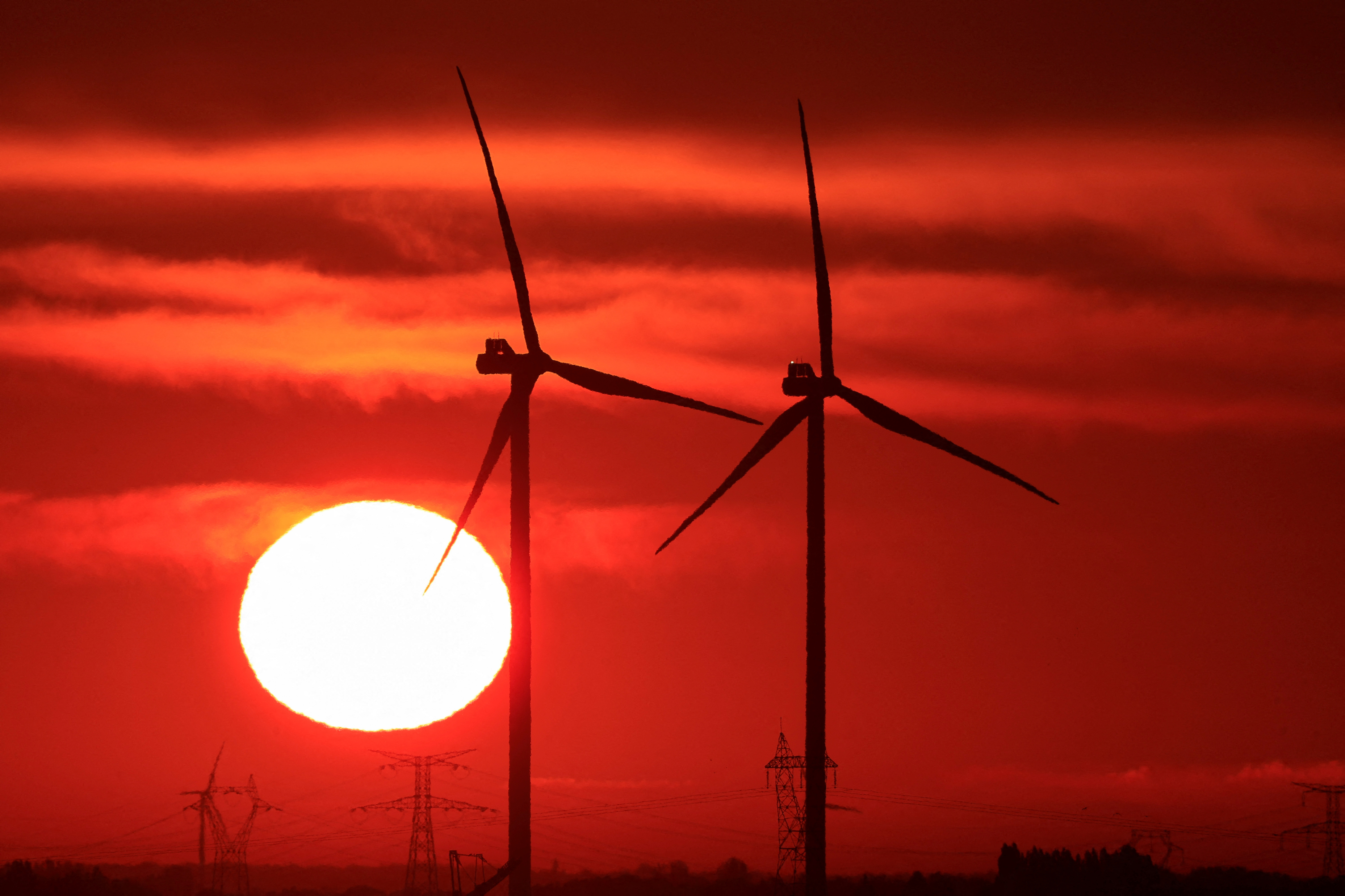Wind power outpaced gas plants in Europe for the first time in