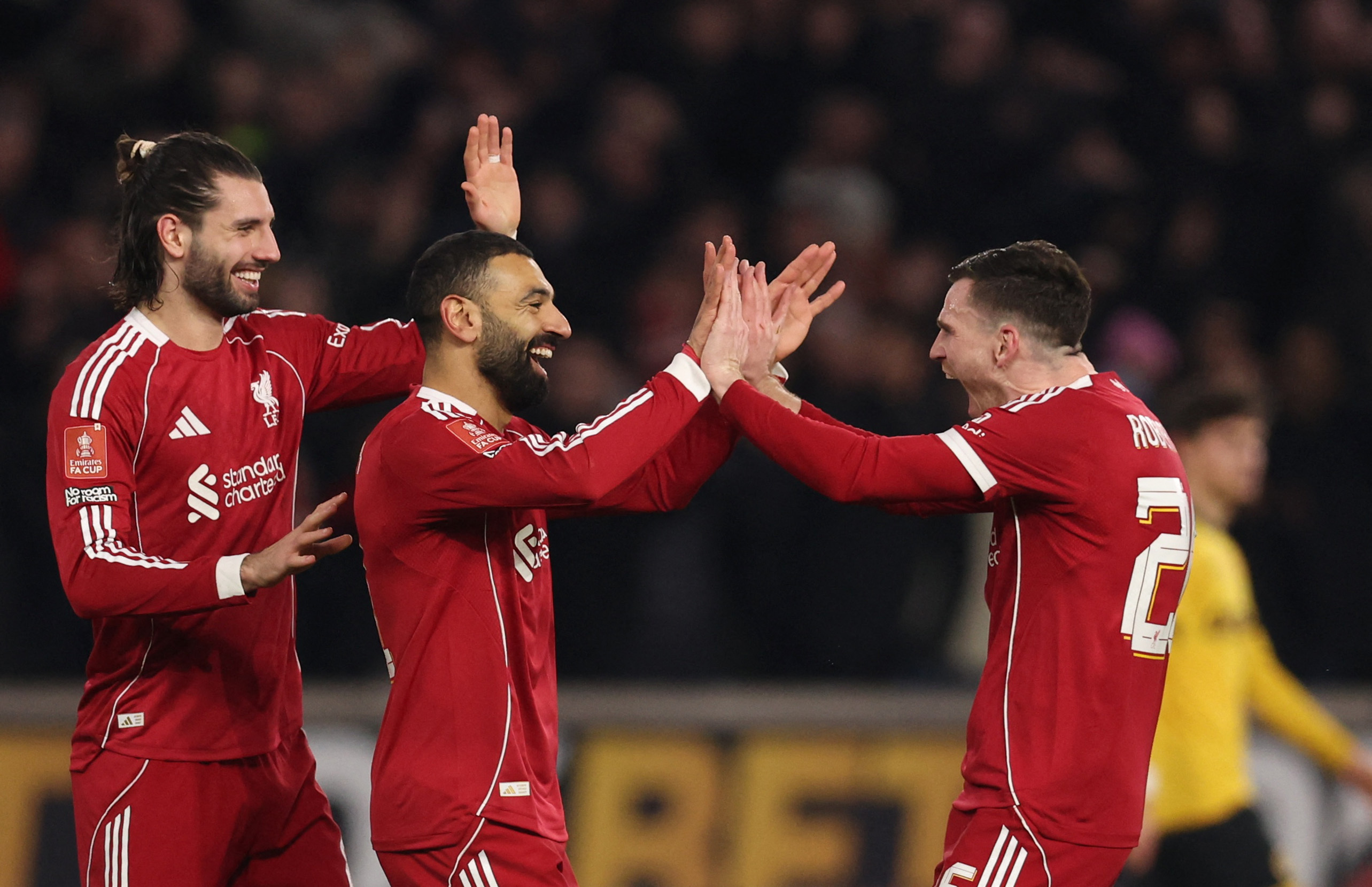 サッカー＝リバプール、ウルバーハンプトン退けFA杯準々決勝進出