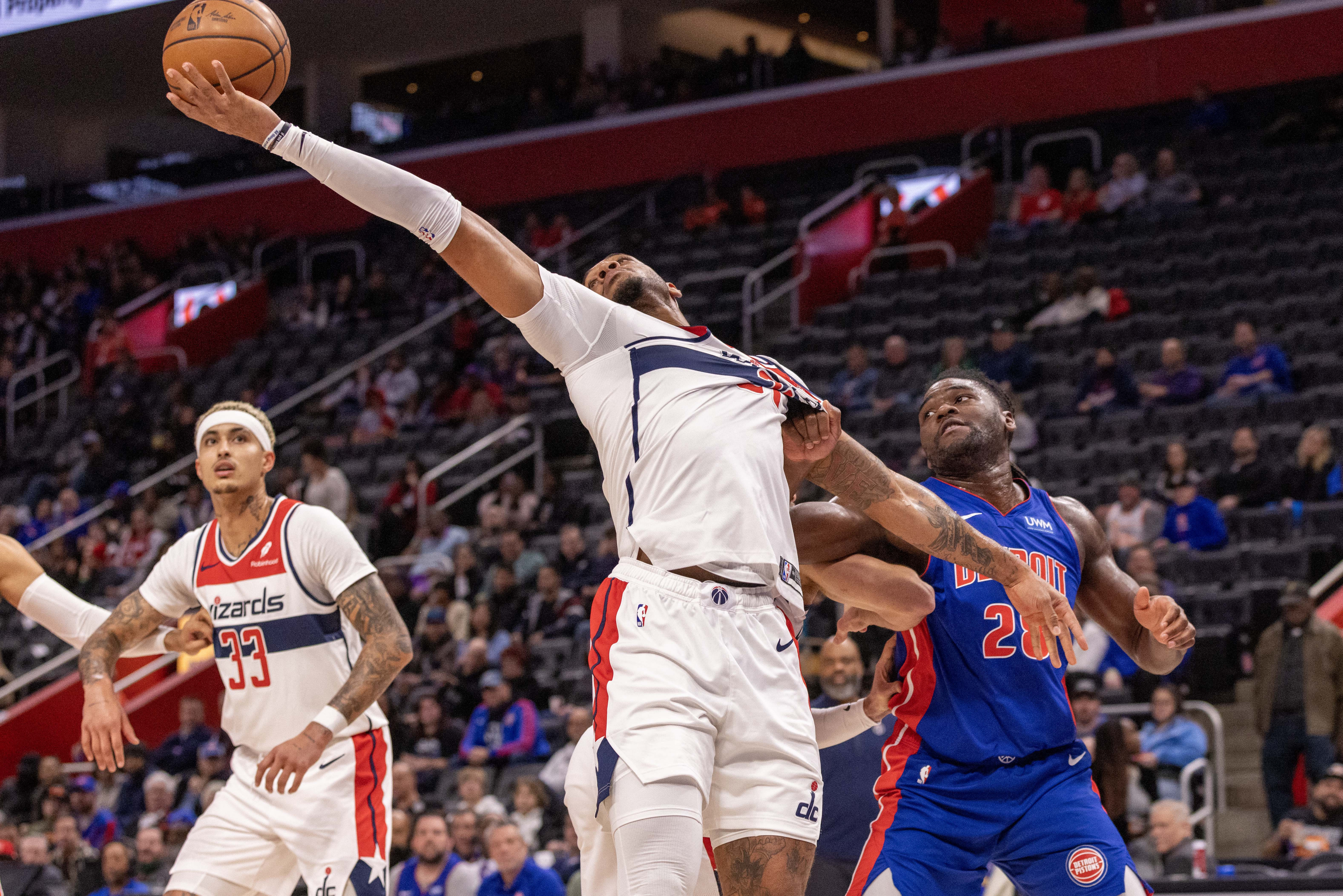 Wizards defeat Pistons to end nine-game losing streak - The Washington Post