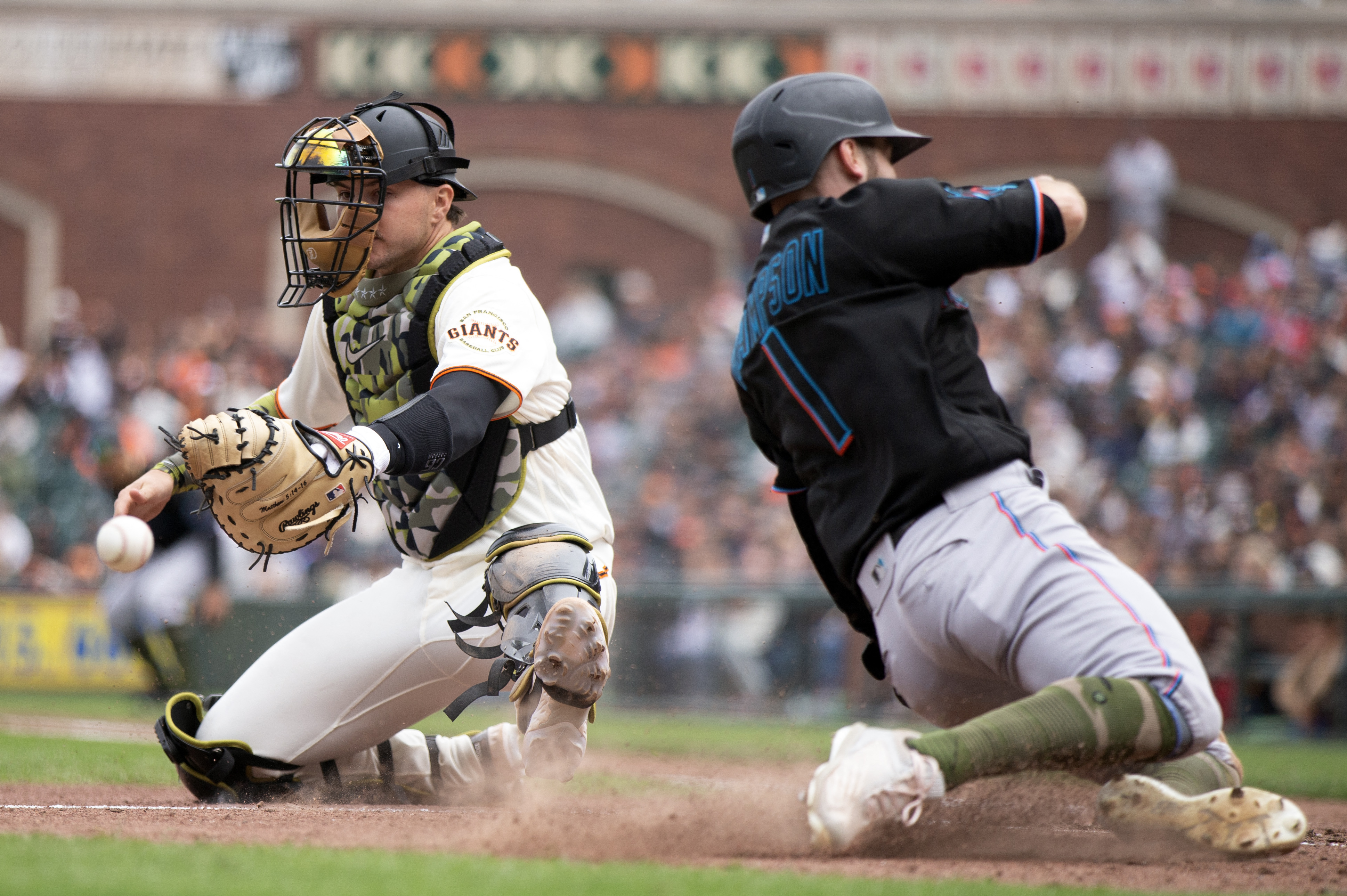 Jon Berti drives in run, Marlins post 1-0 win over Giants