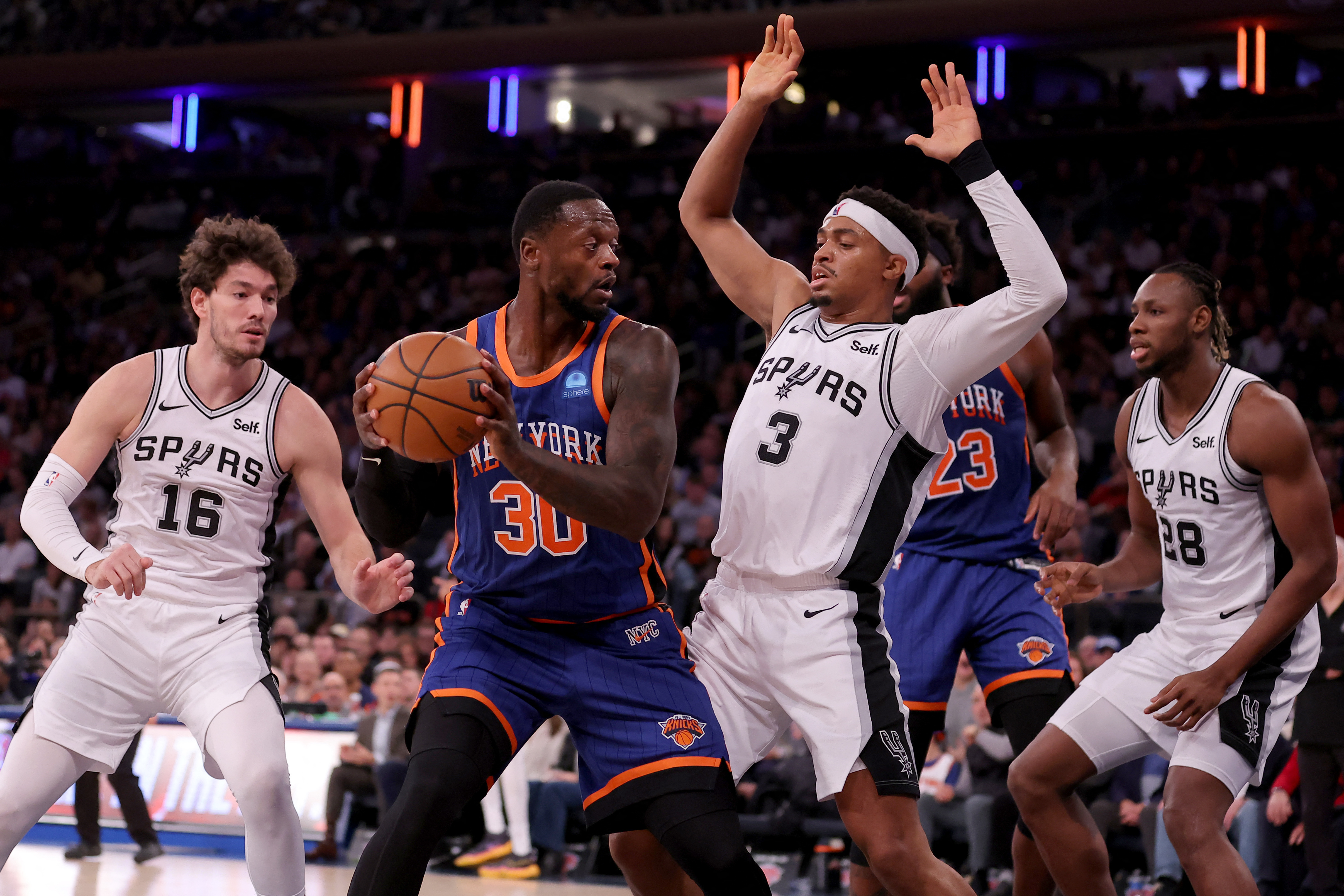 Melhores momentos New York Knicks x San Antonio Spurs pela NBA