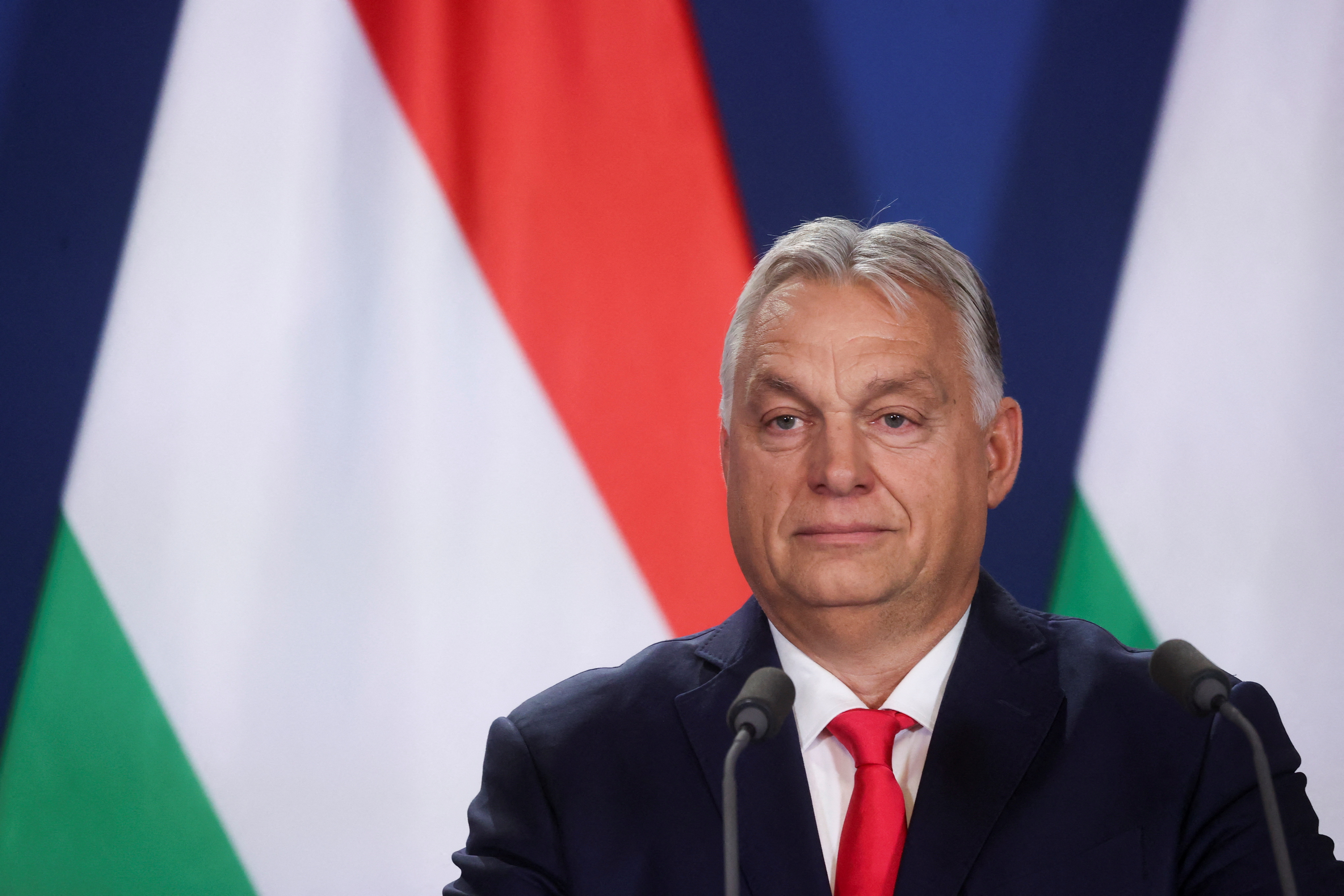 Hungarian PM Orban and Serbian President Vucic meet in Budapest