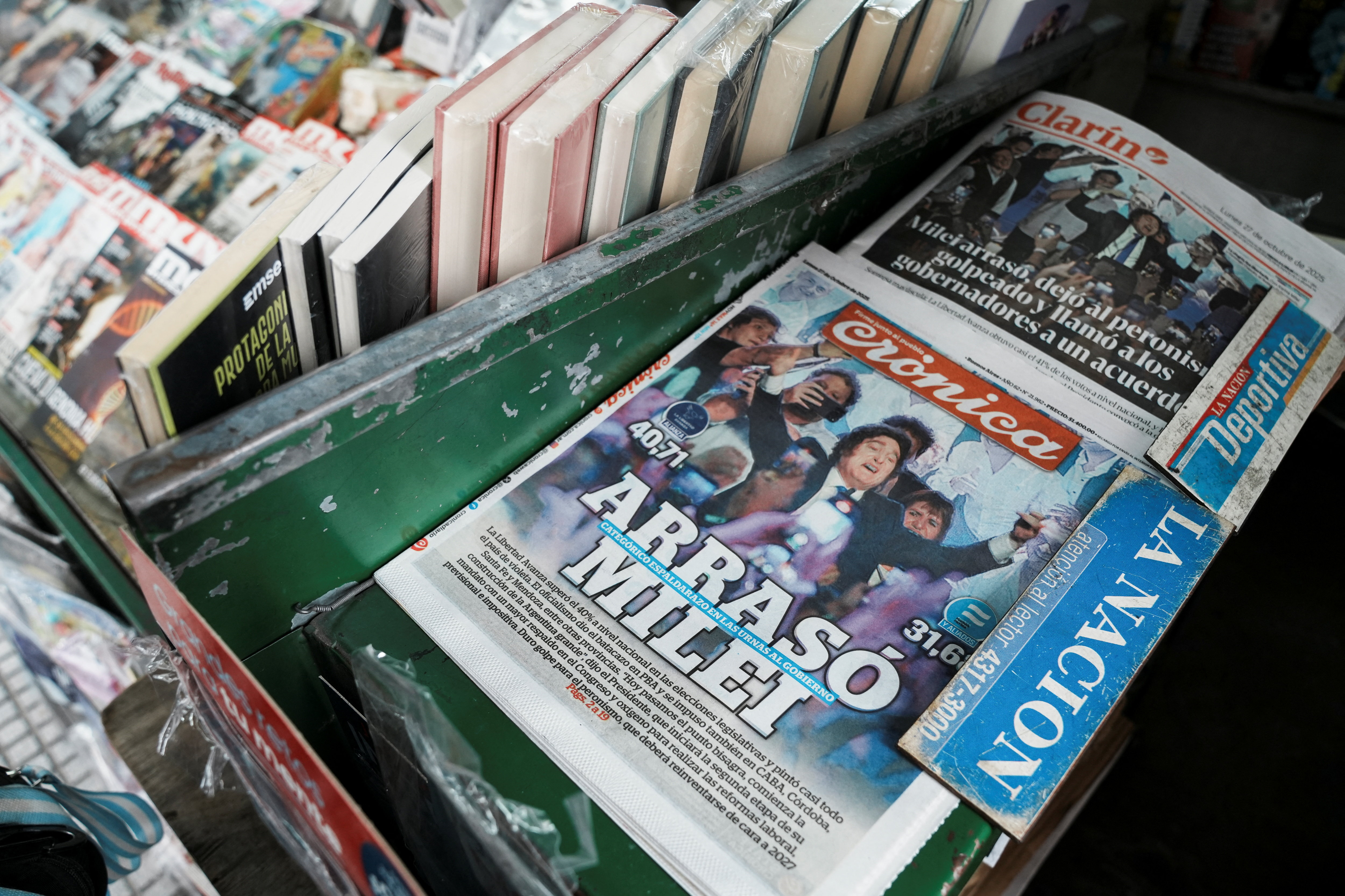 Argentines react to the results of the midterm election