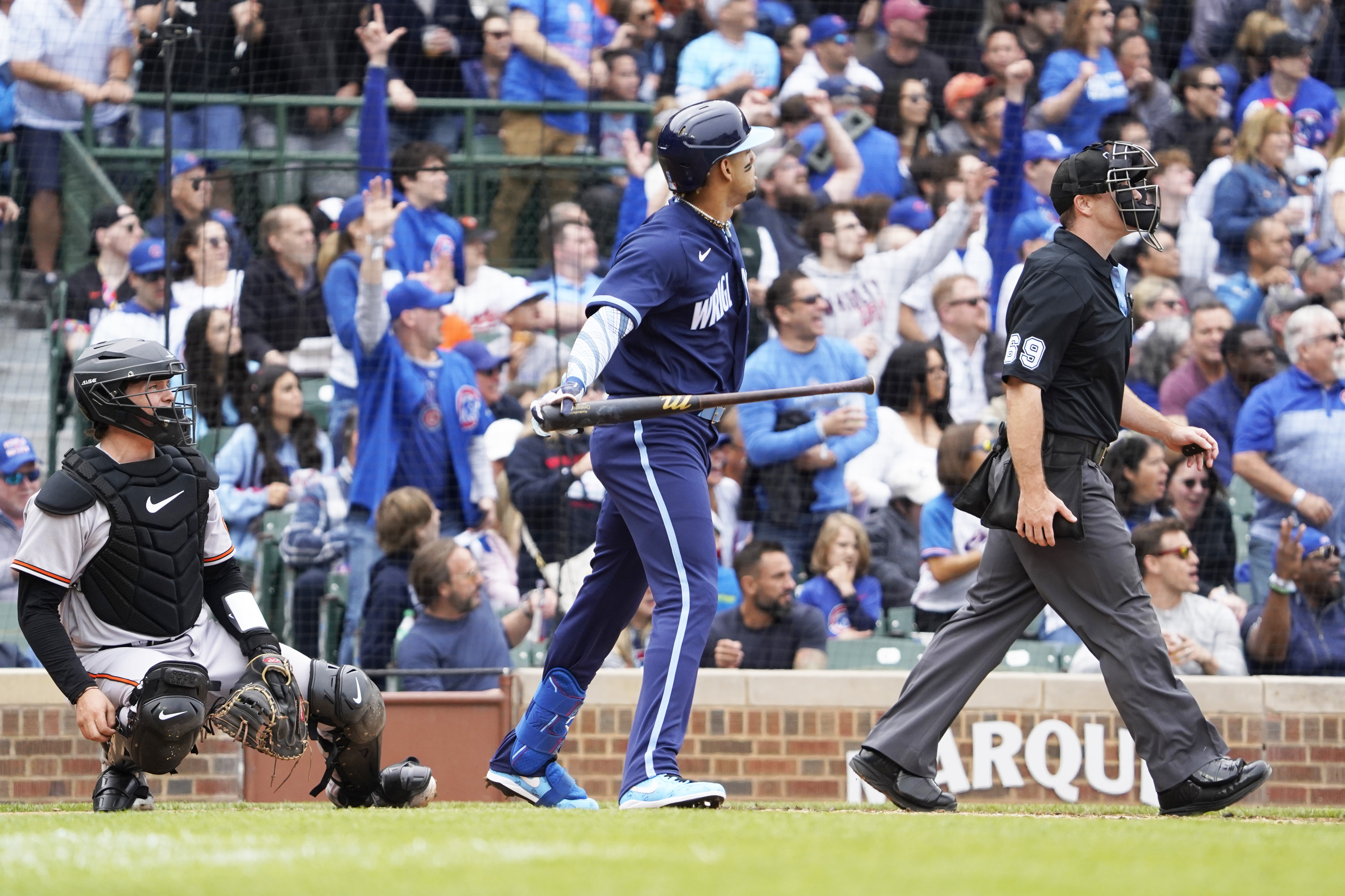 Rockies homer five times, smash Marlins 14-2