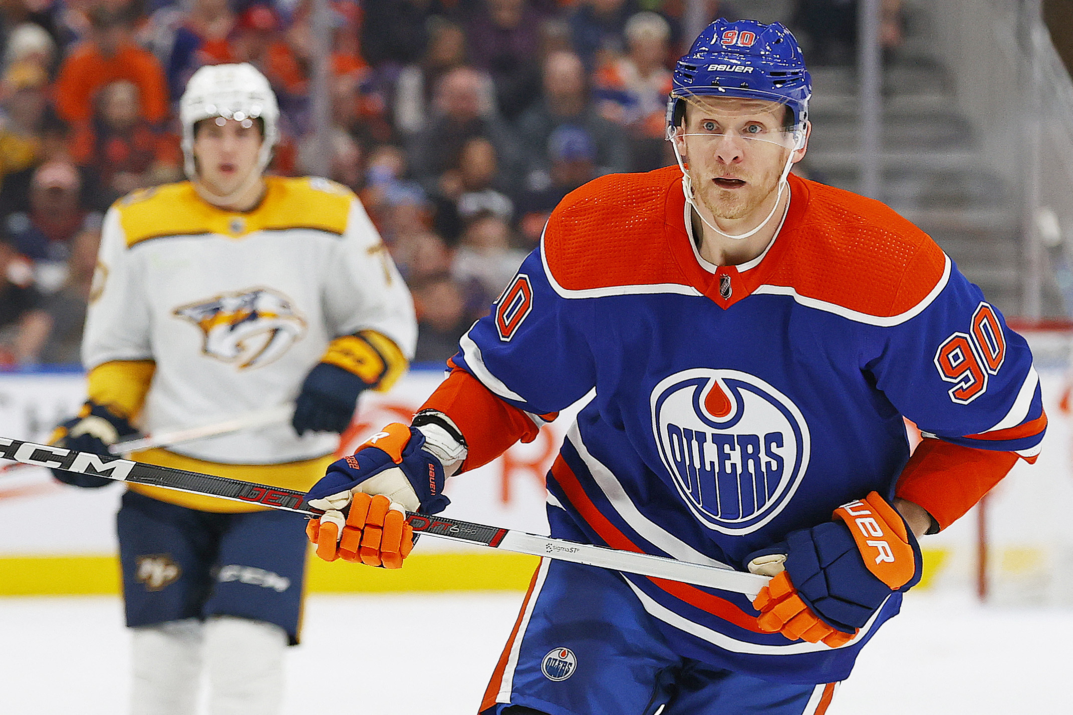 Oilers Beat Predators For 16th Straight Win, One Shy Of NHL Record ...