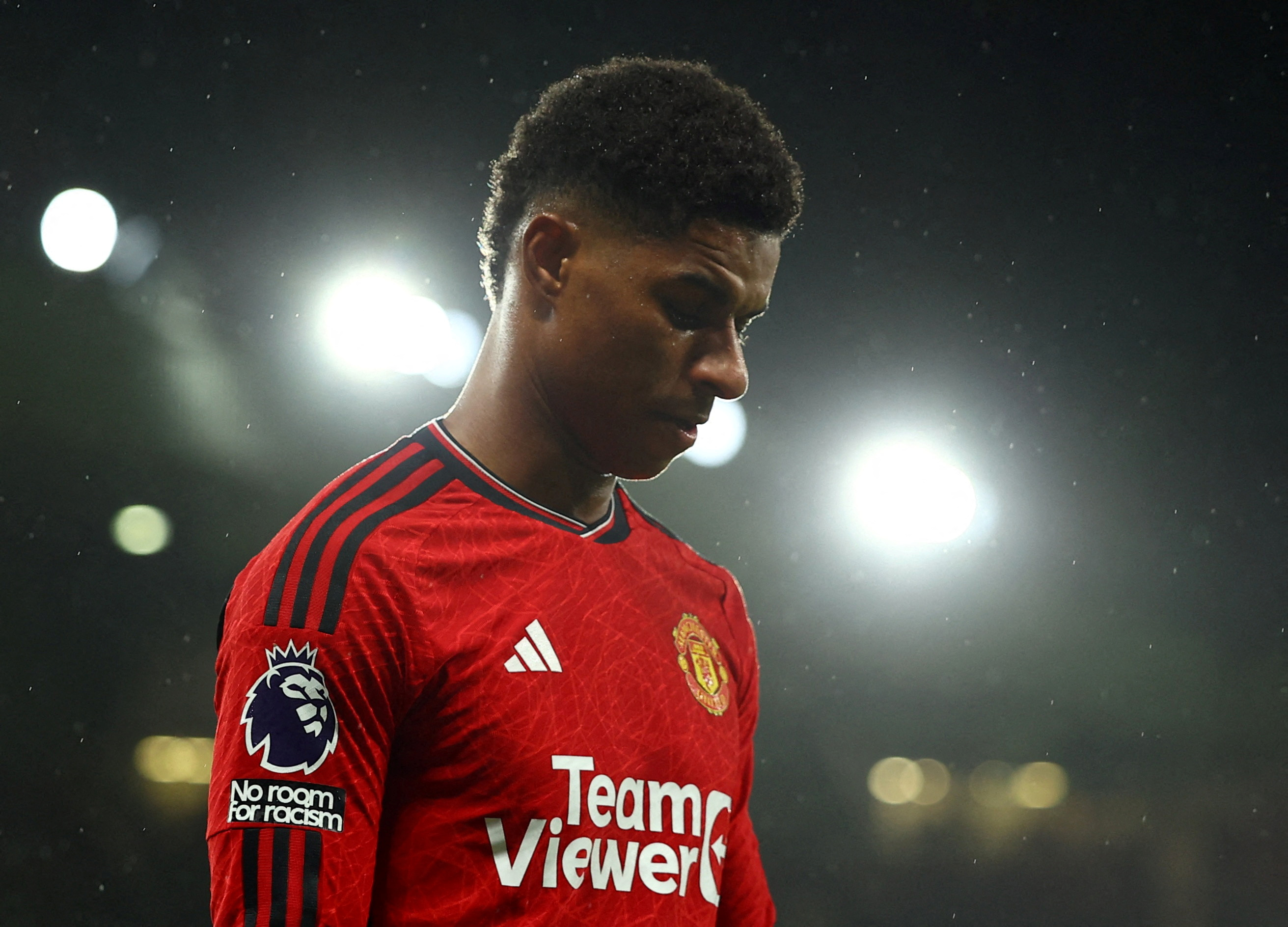 Erik ten Hag 'not happy' with Marcus Rashford's form at Manchester United