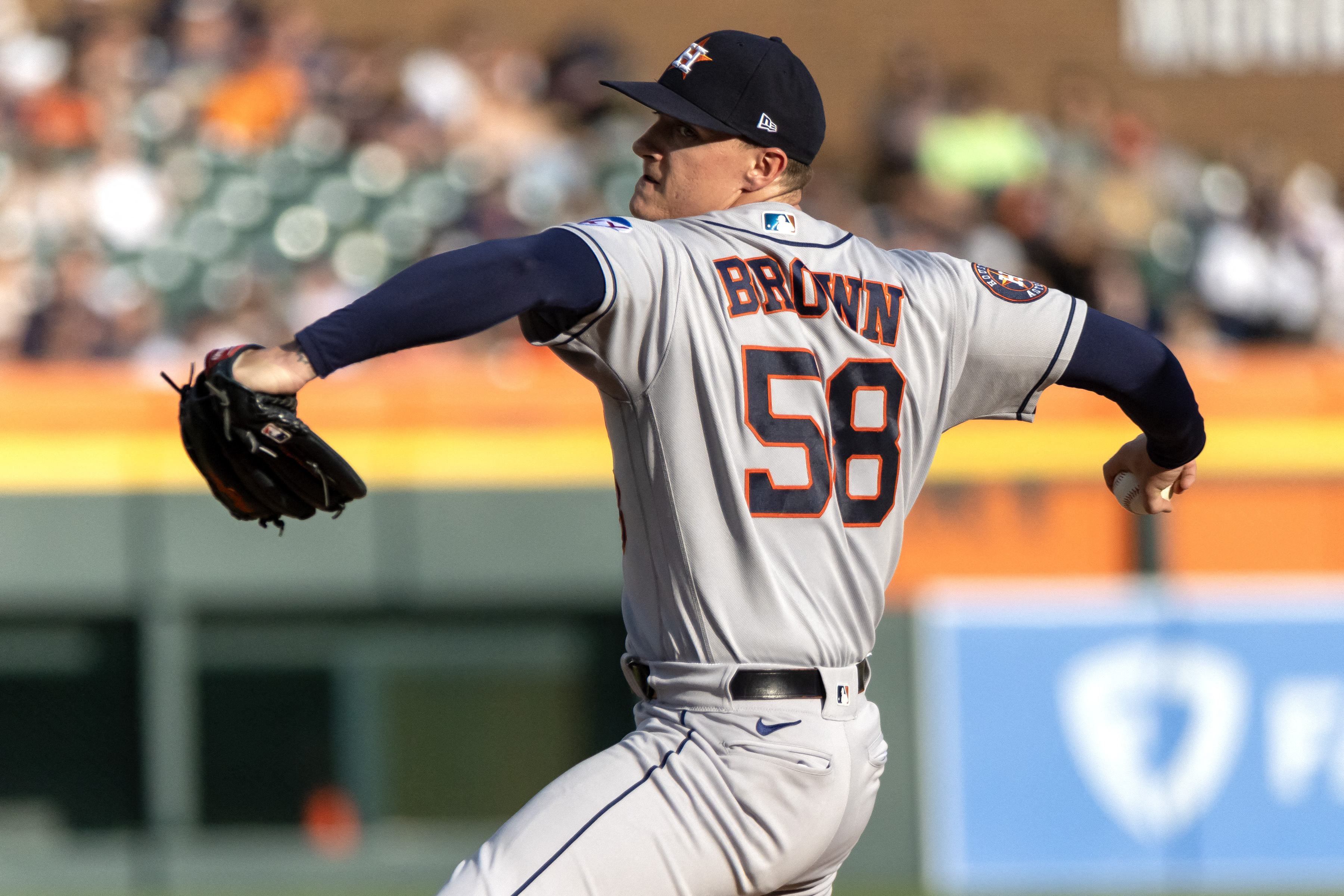 Hunter Brown leads Astros to win over Tigers in Detroit homecoming