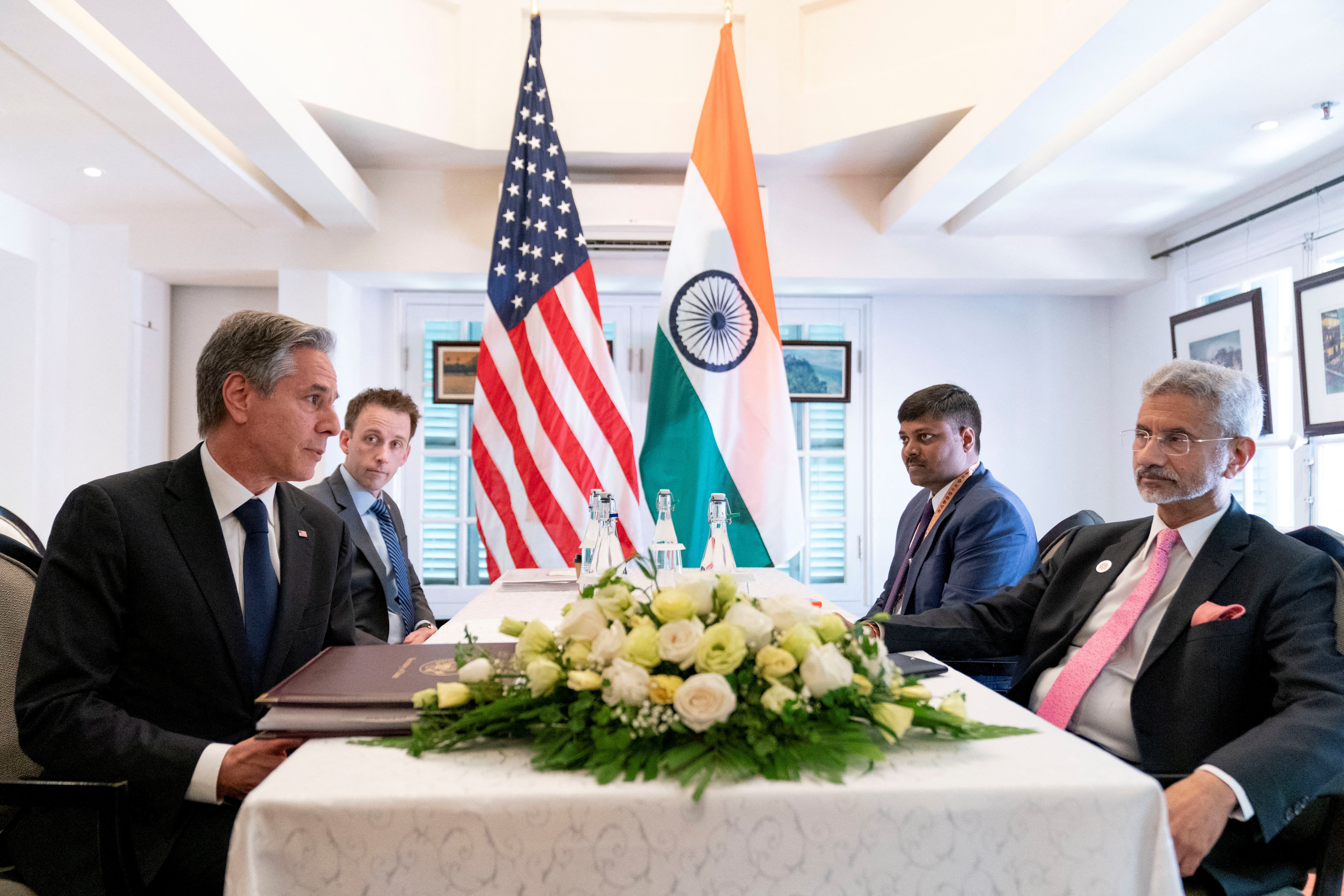 U.S. Secretary of State Blinken meets with India's Foreign Minister Jaishankar