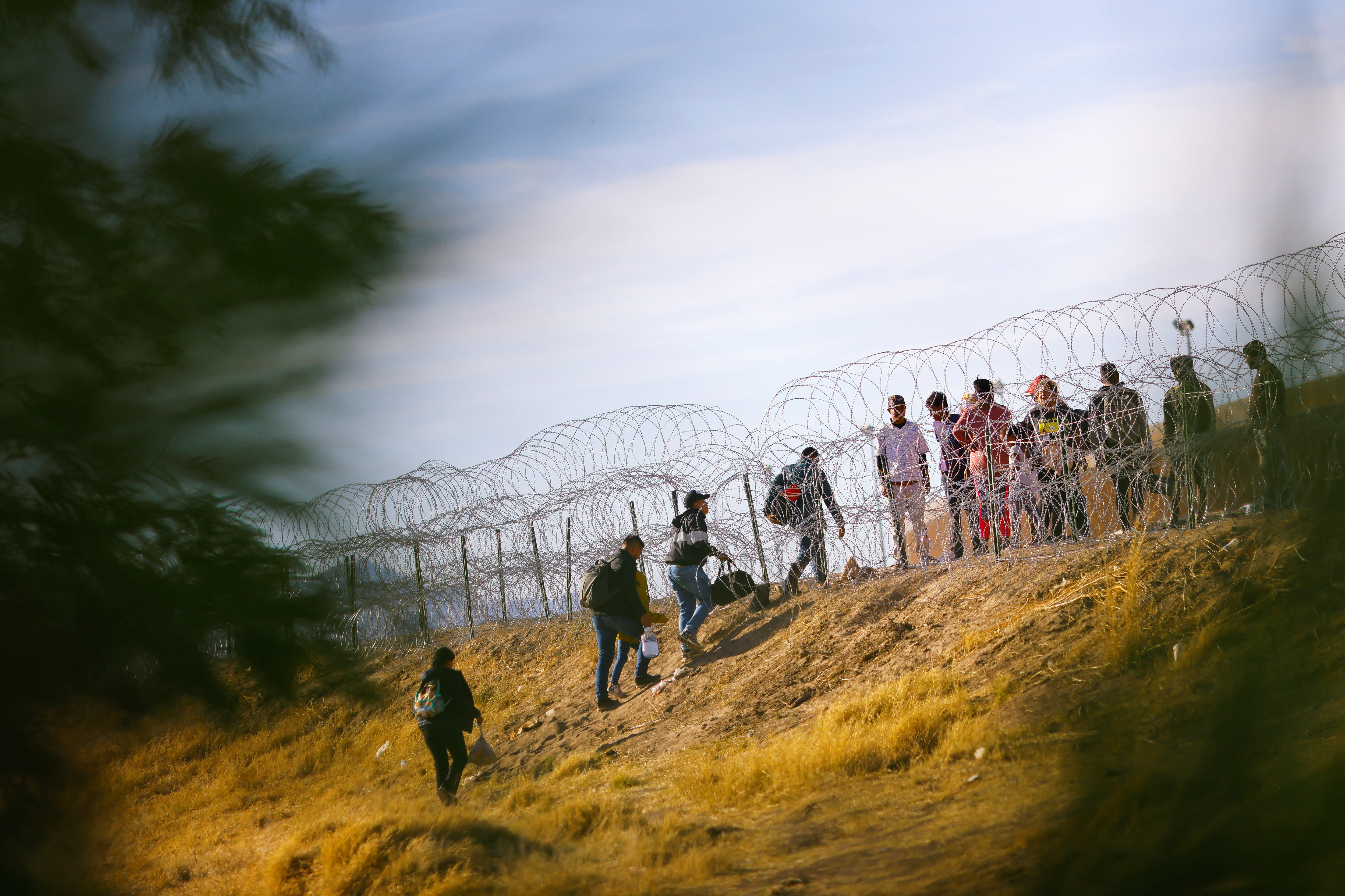 Illegal Border Crossings From Mexico Reach Record High in December