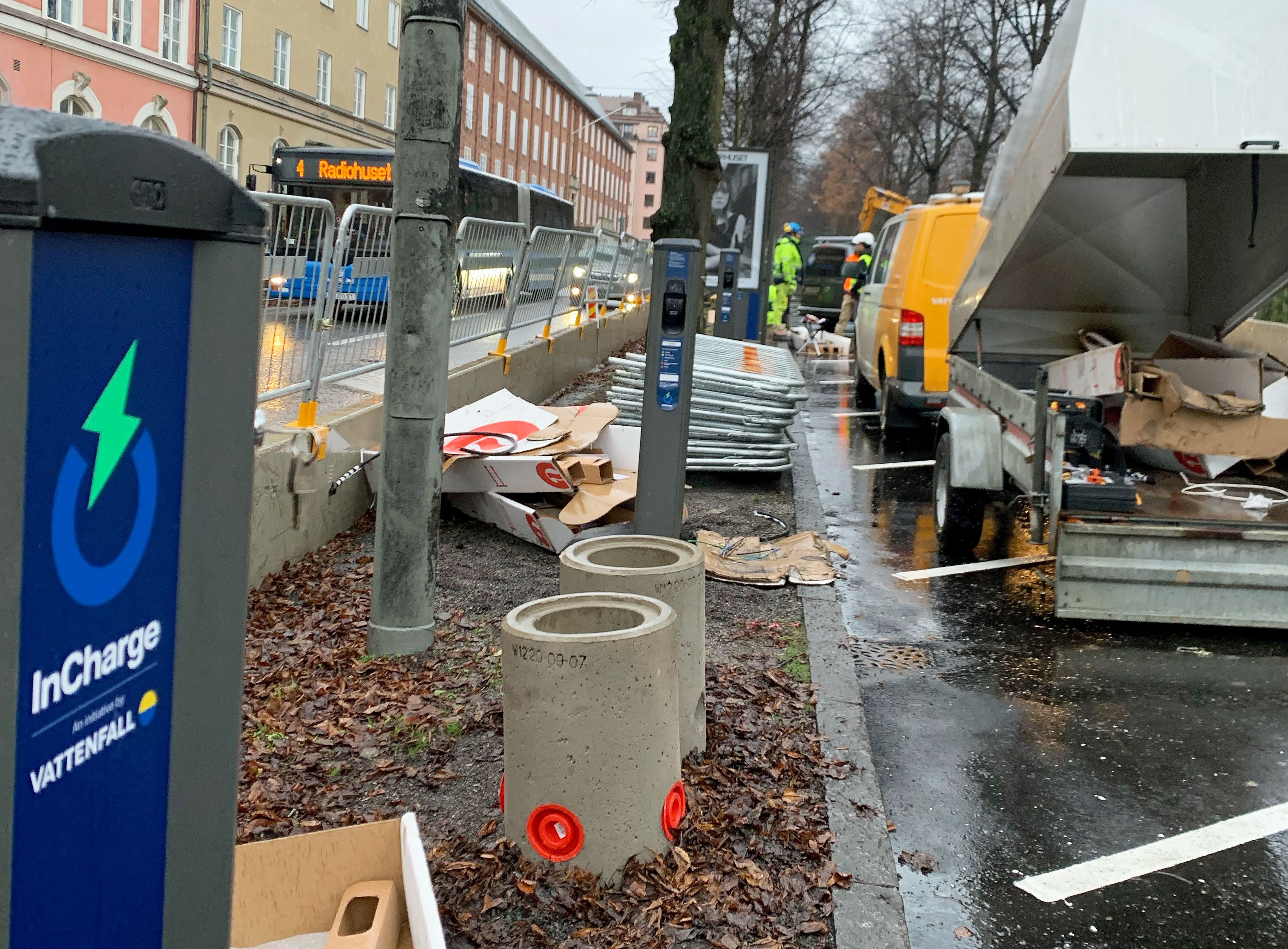 Electric vehicle charging in Stockholm