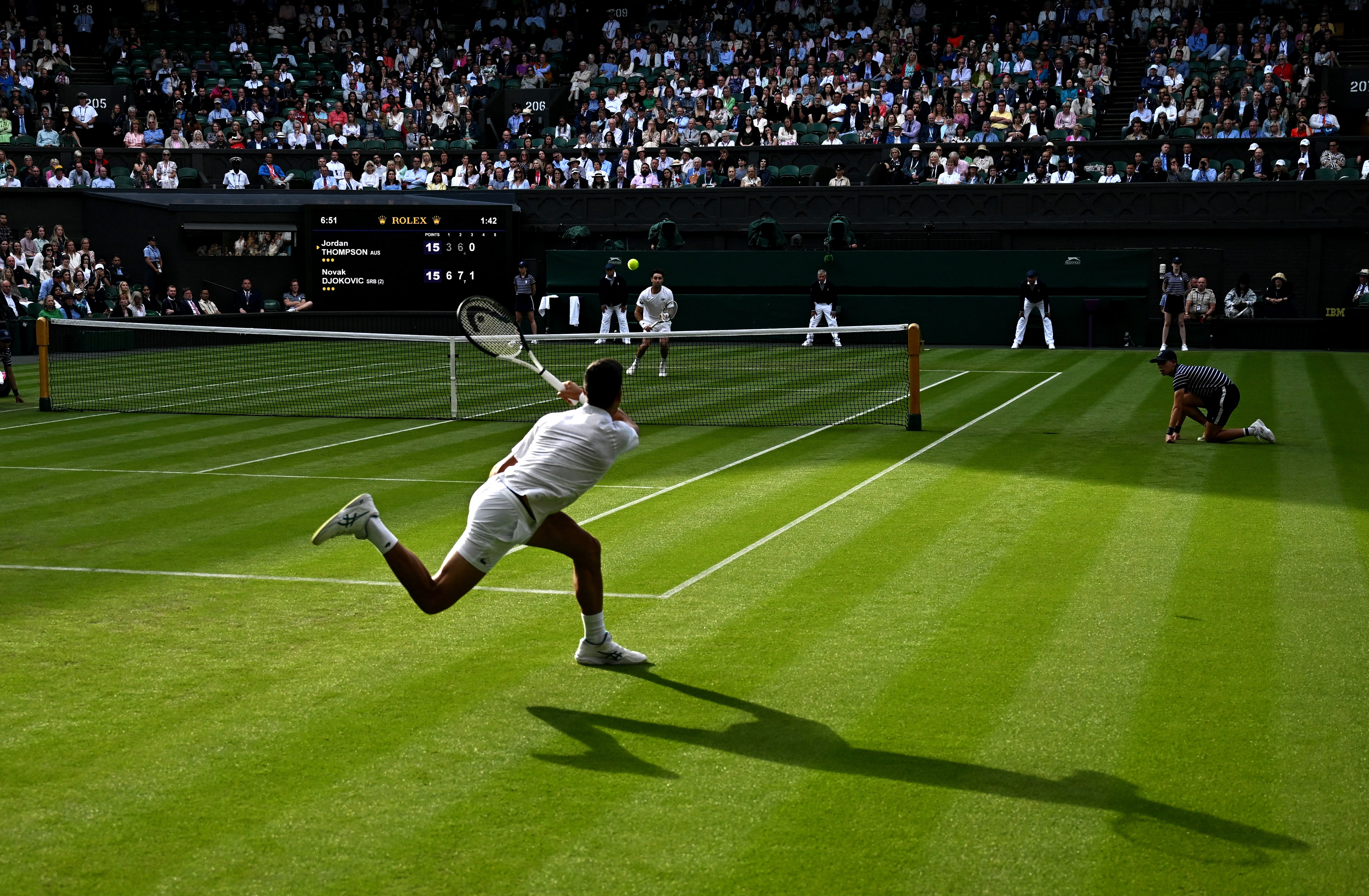 Wimbledon day four