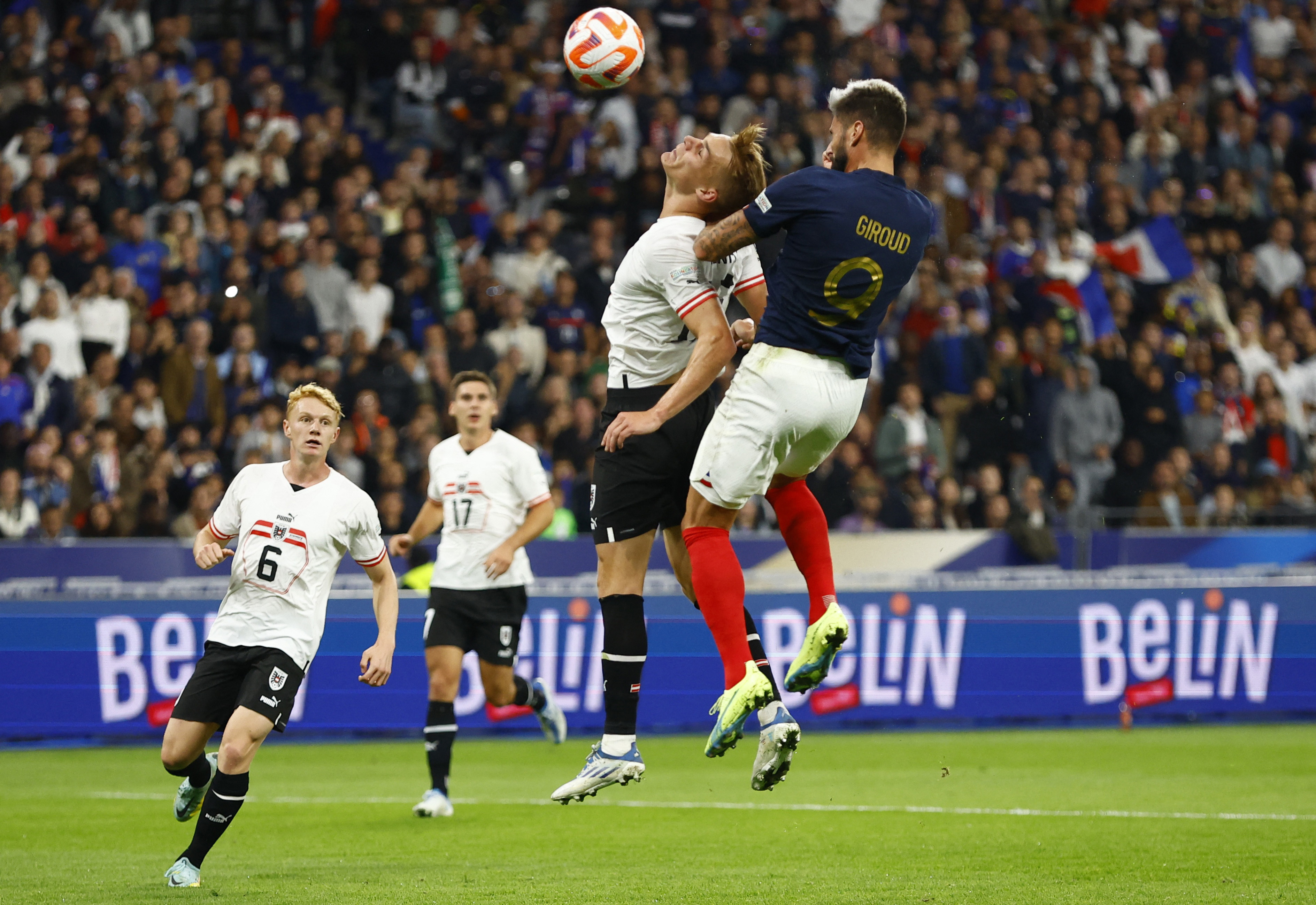 Mbappe Giroud shine as France beat Austria 2-0 | Reuters