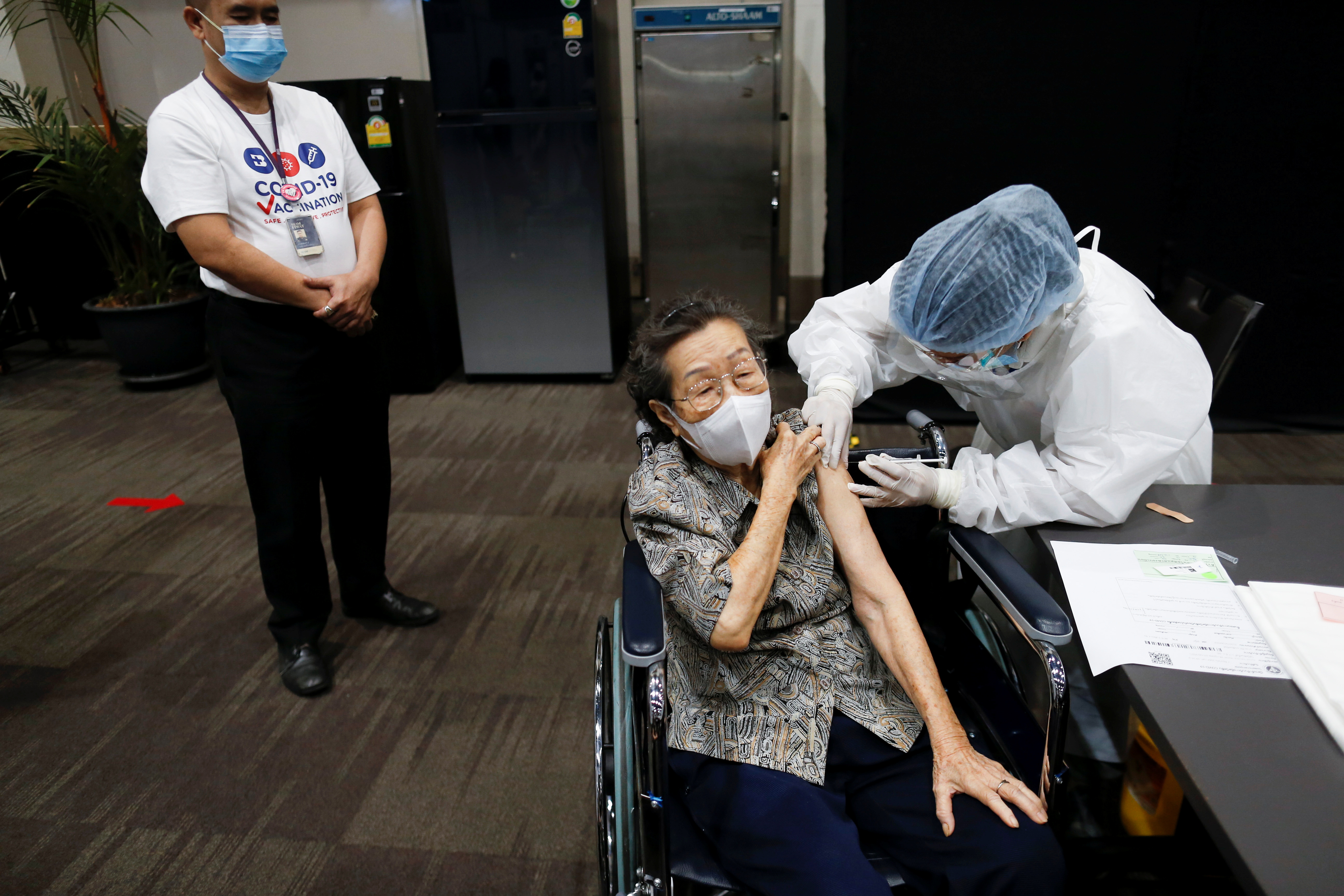 Mass COVID-19 vaccination rollout starts in Bangkok