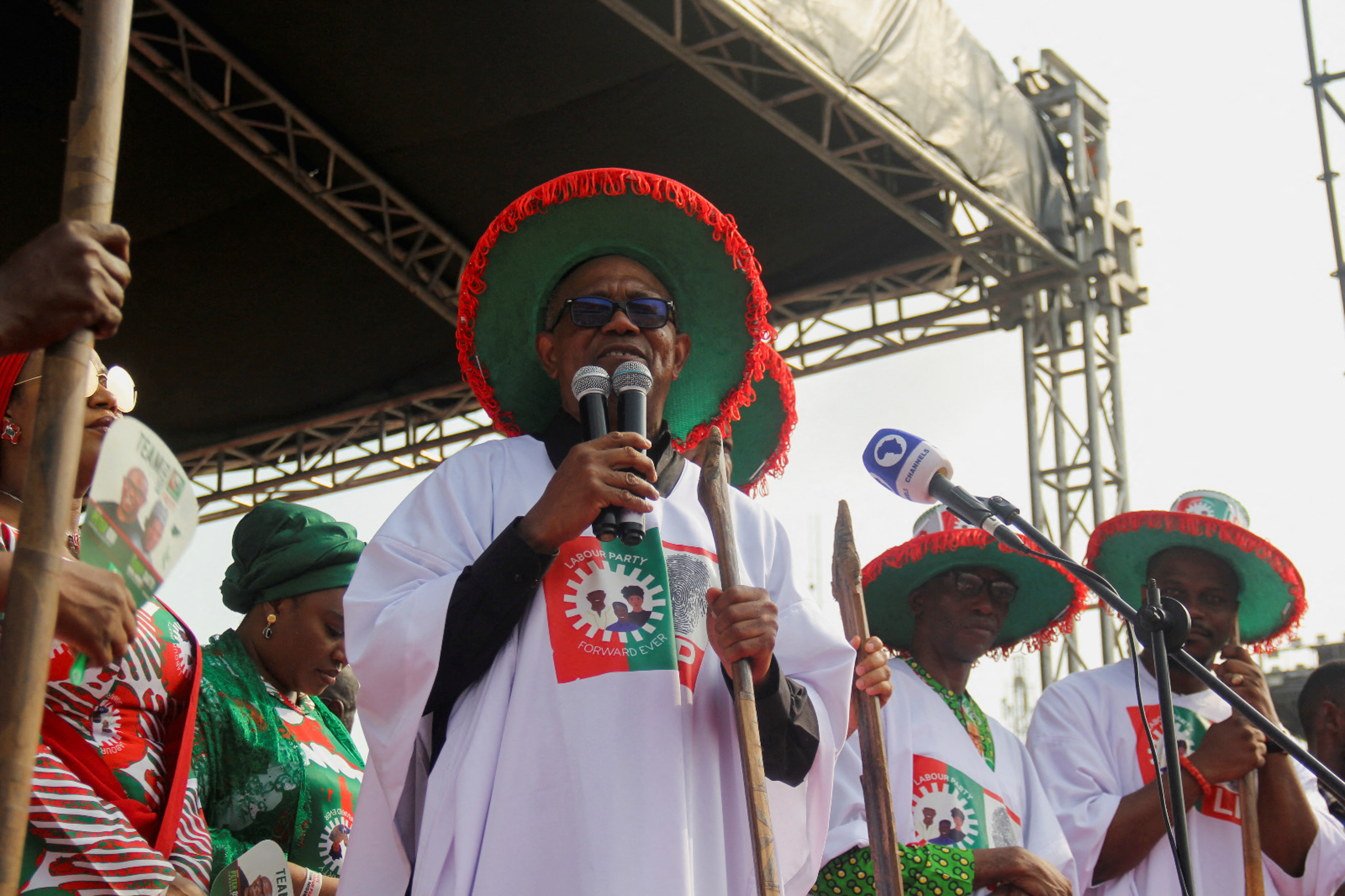 Fashion meets politics at Nigeria election campaign events